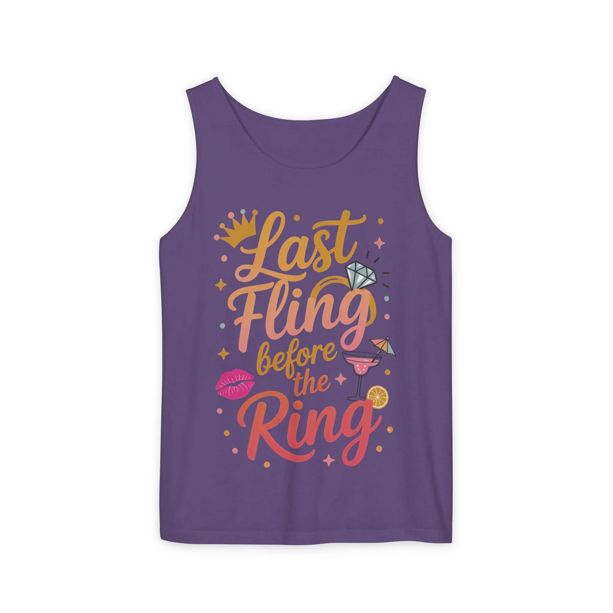 Last Fling Before the Ring T-Shirt, Bachelorette Party Tee, Bridesmaid Wedding Tee, Hen Party Shirts, Bridal Shower, Bridesmaids Gift - Image 27
