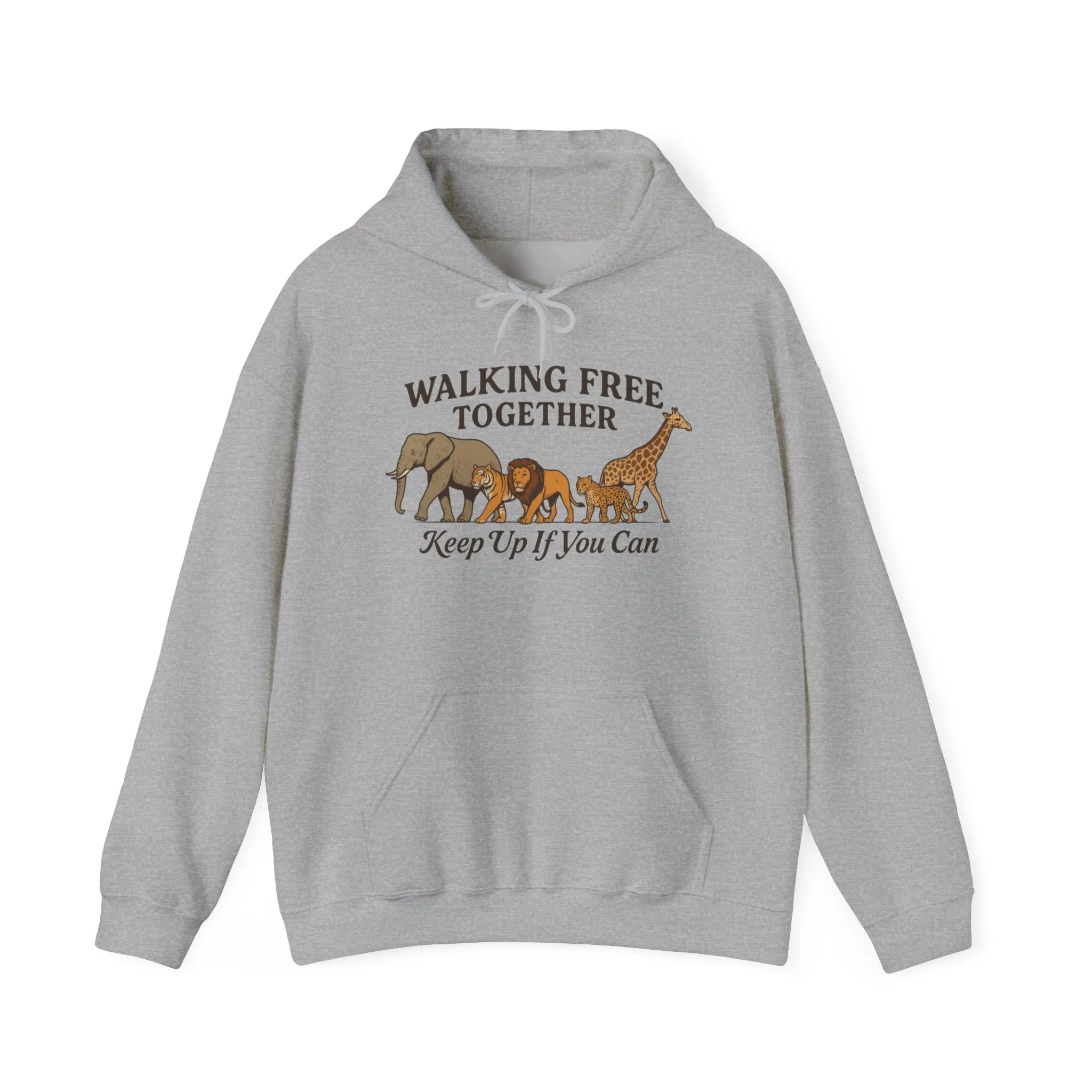 Spirit of the Wild Lion Mens Hoodie - Vacation Mode Funny Jungle King Graphic Pullover for Men, Wildlife Lovers Gift, Cozy Nature Hoodie - Image 9