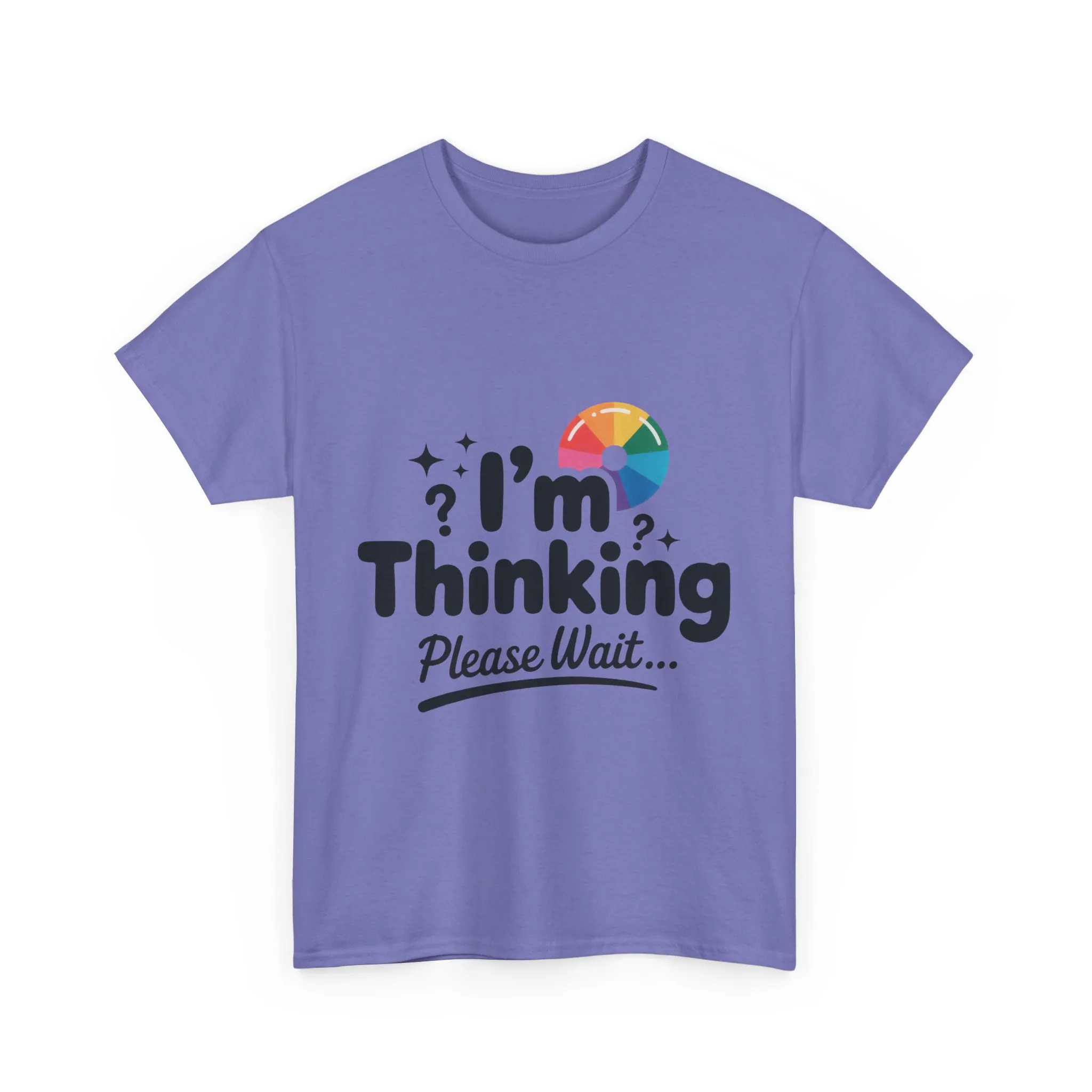 Funny - Im Thinking Please Wait - T-Shirt for Women, Cute Geeky Gift for Introverts, Programmers, Designers, Fun Humor Shirt - Image 19
