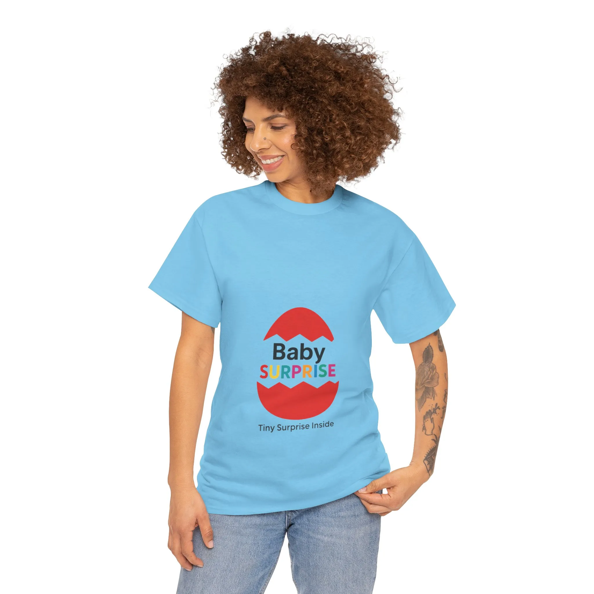Baby Surprise Maternity T-Shirt, Pregnancy Announcement Shirt, Mom To Be Gift, Expecting Baby Reveal Tee, Baby Shower Gift,Gender Reveal Tee - Image 17