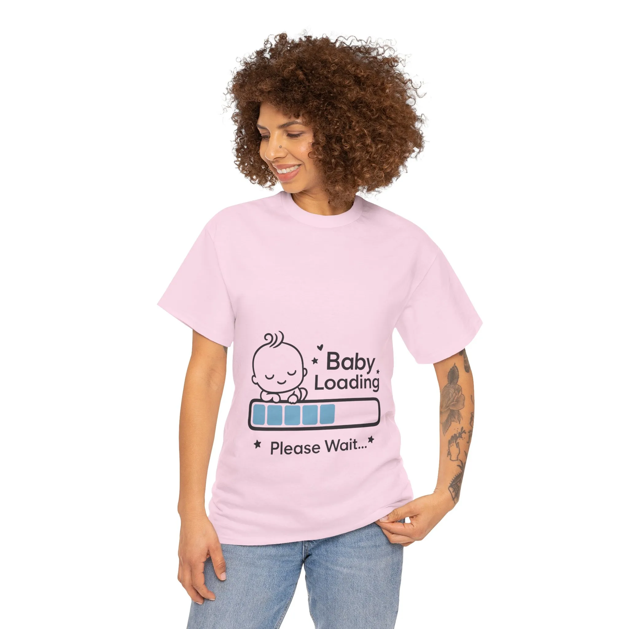 Baby Loading Maternity T-Shirt, Funny Pregnancy Announcement Tee, Mom To Be Gift, Expecting Baby Tee, Pregnancy Reveal Top, Baby Shower Gift - Image 26