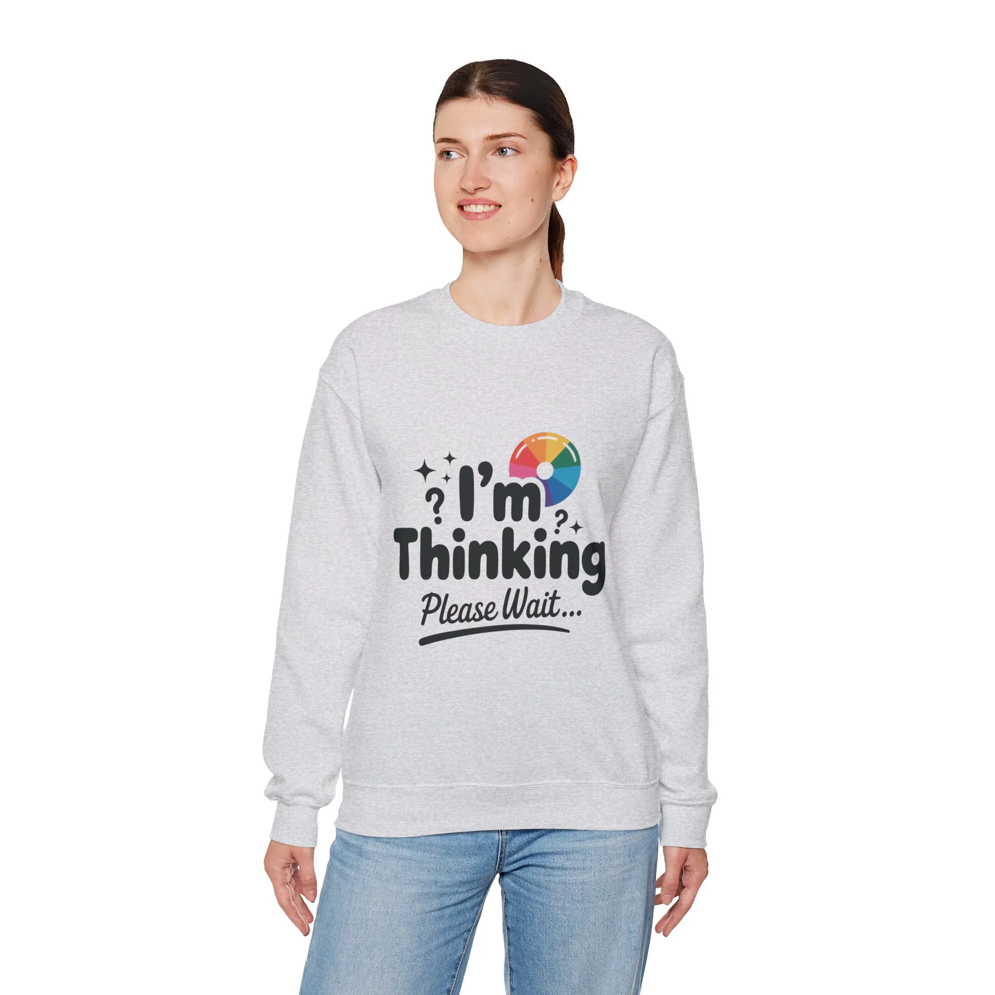 Playful Thinking Womens Sweatshirt, Thoughtful Gift, Geeky Gift for Introverts, Programmers, Designers, , Comfy Crewneck for Creative Minds - Image 9