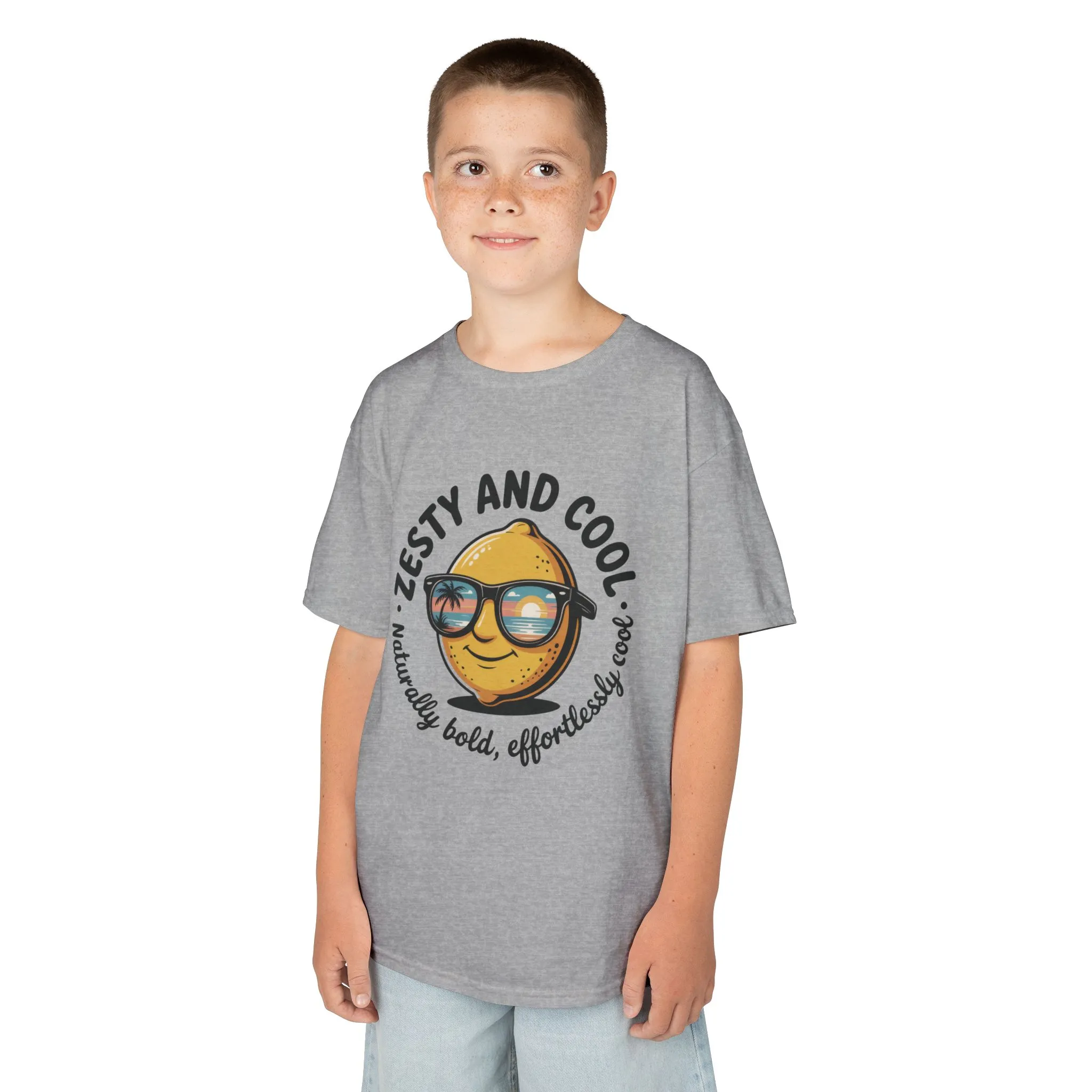 Zesty and Cool Kids Tee, Fun Summer Shirt, Birthday Gift for Kids, Playful Graphic Tee, Cool Kids Apparel, Fruit Tee for Boys and Girls - Image 12