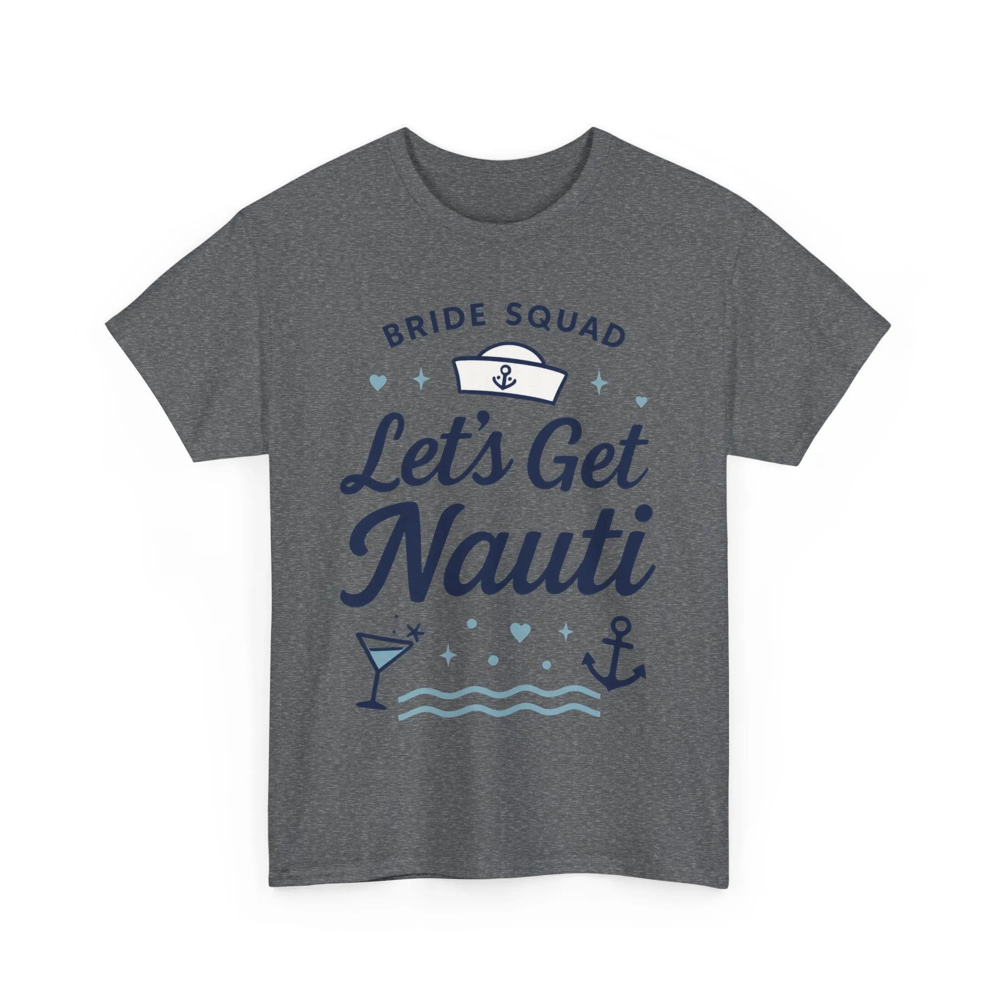 Lets Get Nauti Shirt, Nautical Bachelorette Party Tee, Bride Squad Gift, Bridesmaid Hen Party Top, Fun Nautical Wedding Shirt - Image 13