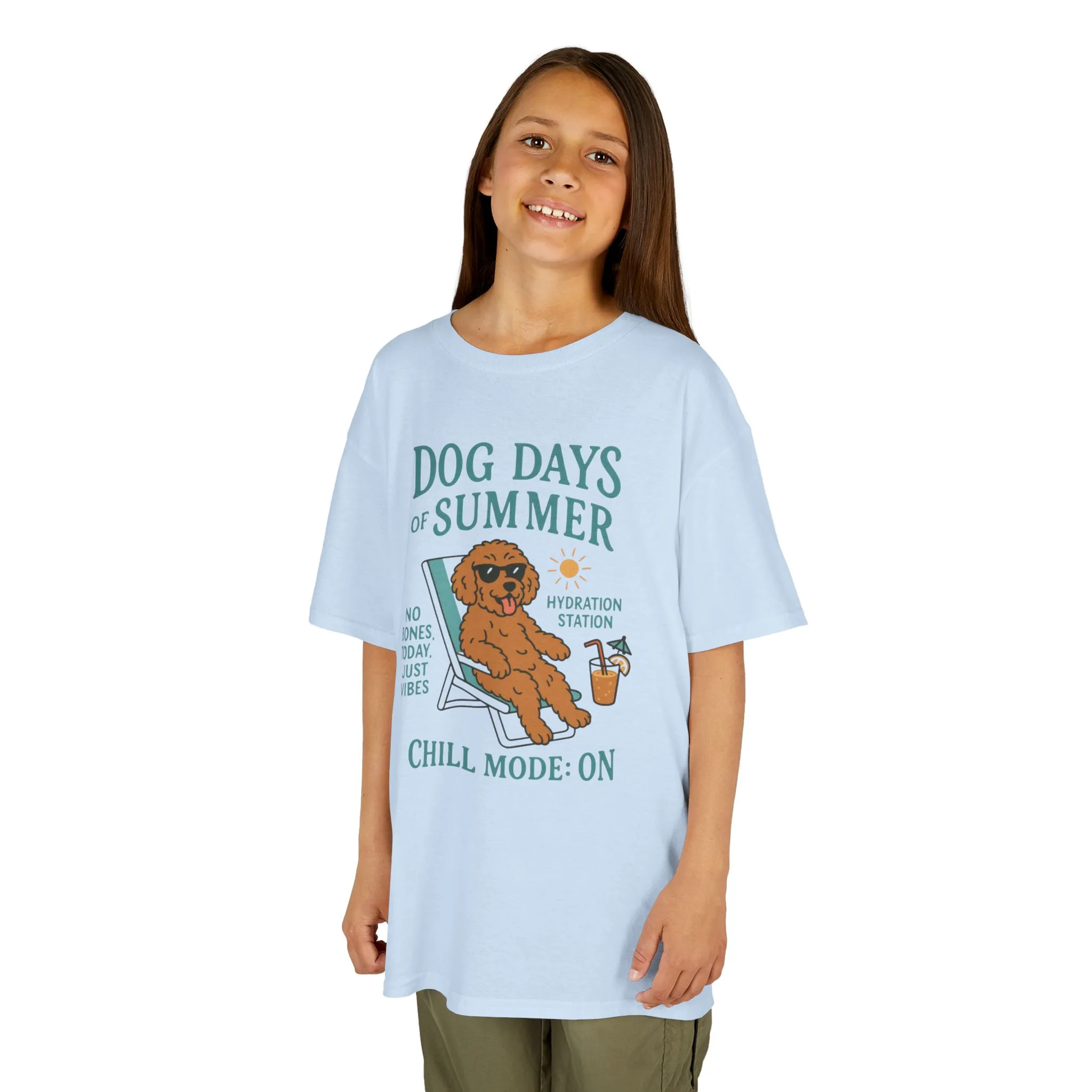 Summer Chill Kids Tee, Fun Playful T-Shirt for Boys & Girls, Perfect for Summer Days, Beach Outings, Gifts, Casual Wear - Image 17