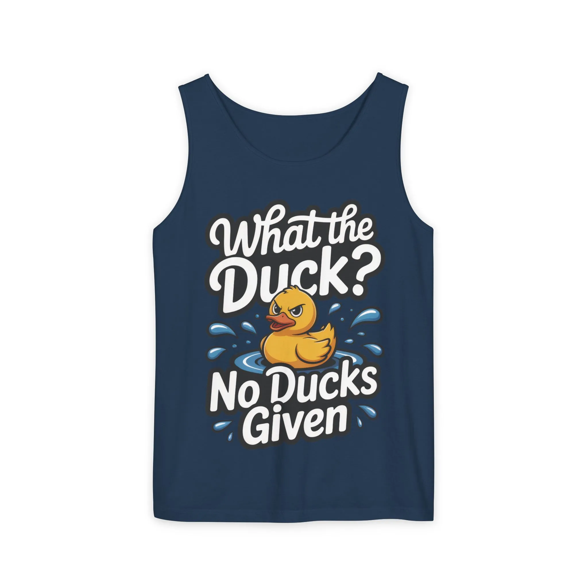 Funny Duck Tank Top for Summer - No Ducks Given Tee - What The Duck Mens T-Shirt - Sarcastic Rubber Duck Graphic, Humor Gift For Him - Image 18