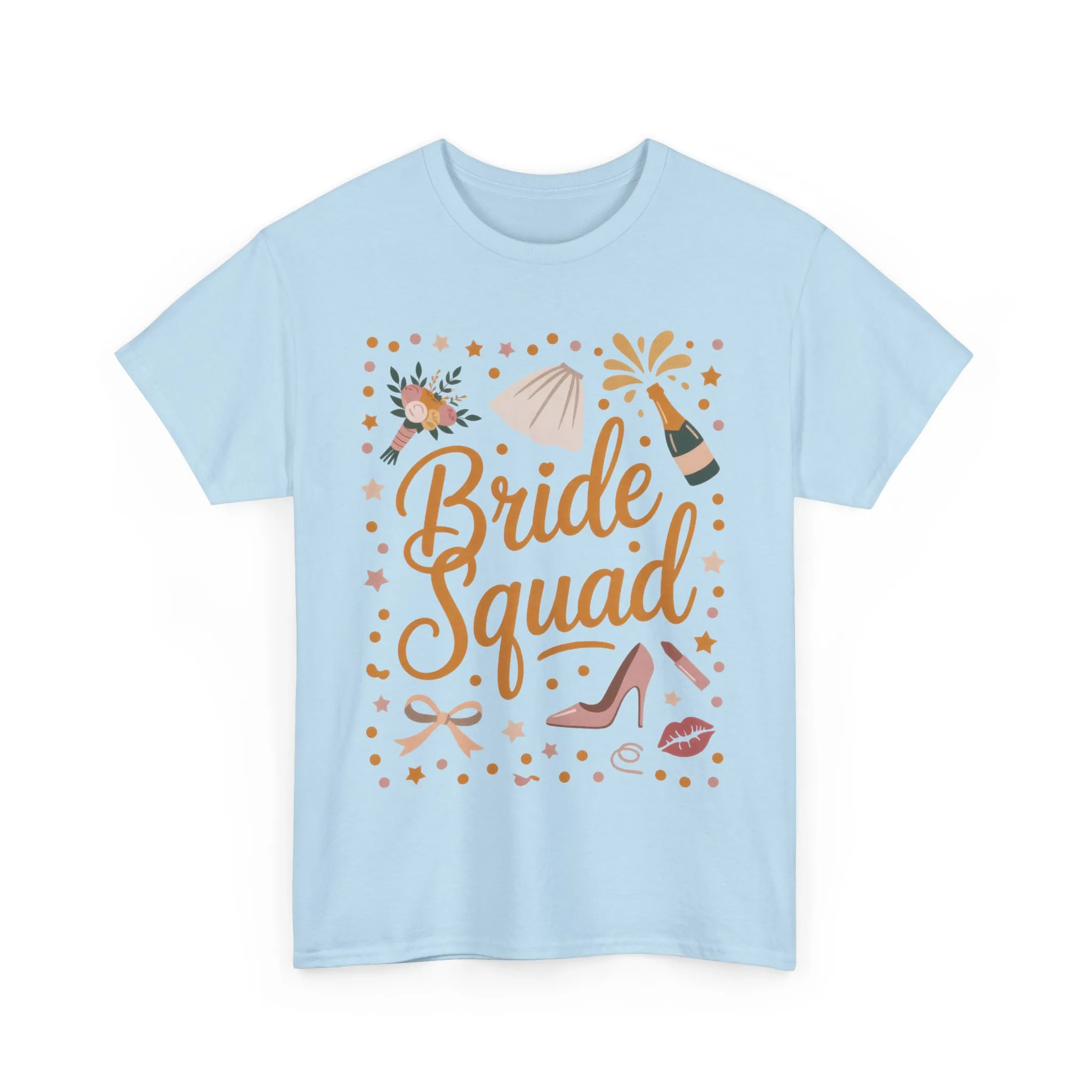 Bride Squad Shirt, Bachelorette Party T-Shirt, Bridesmaid Wedding Tee, Hen Party Matching Shirts, Bridal Shower, Gift for Bridesmaids - Image 16