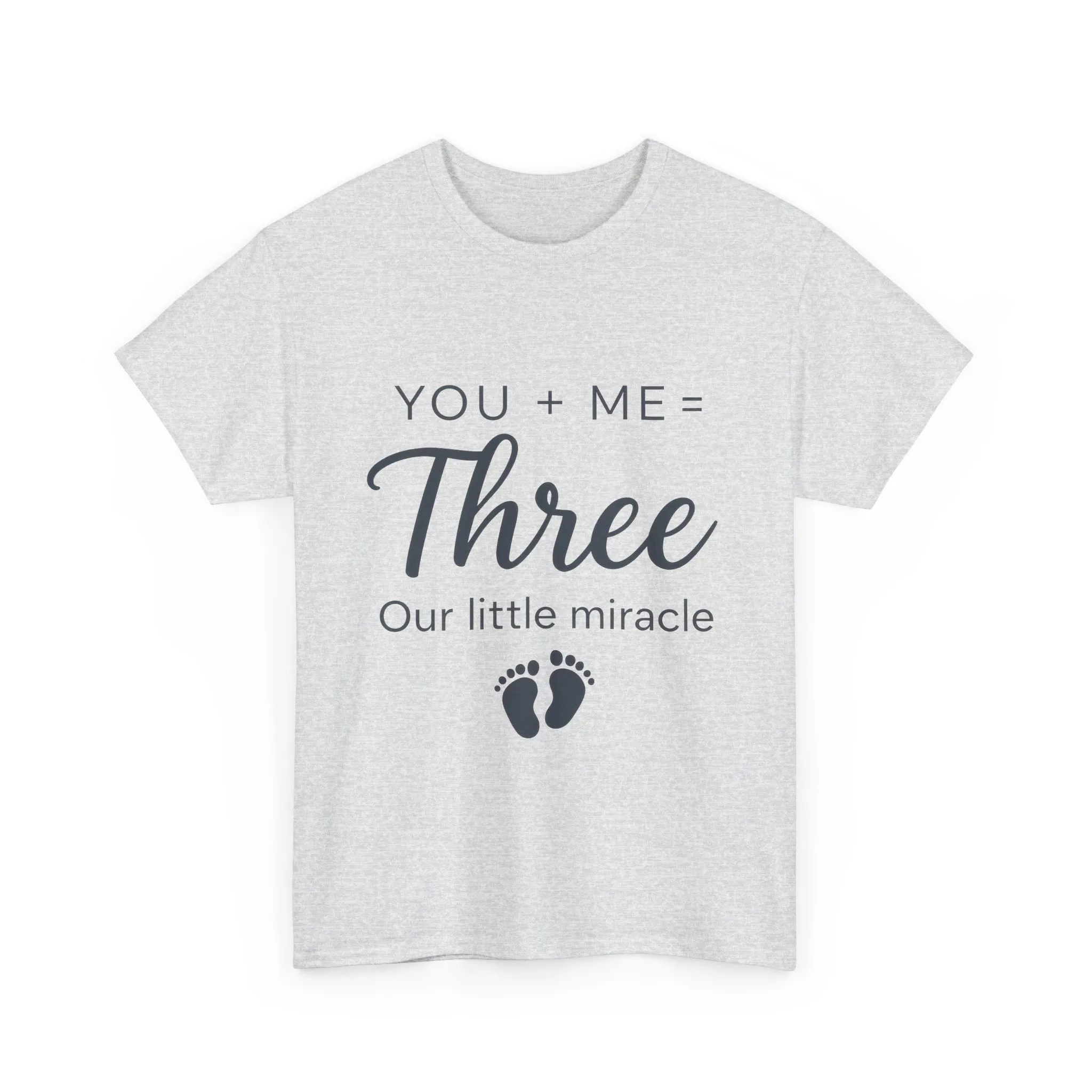 Maternity T-Shirt, Cute Pregnancy Announcement Shirt, Our Little Miracle Expecting Mom Gift, Baby Reveal Tee, Baby Showers Gift - Image 7
