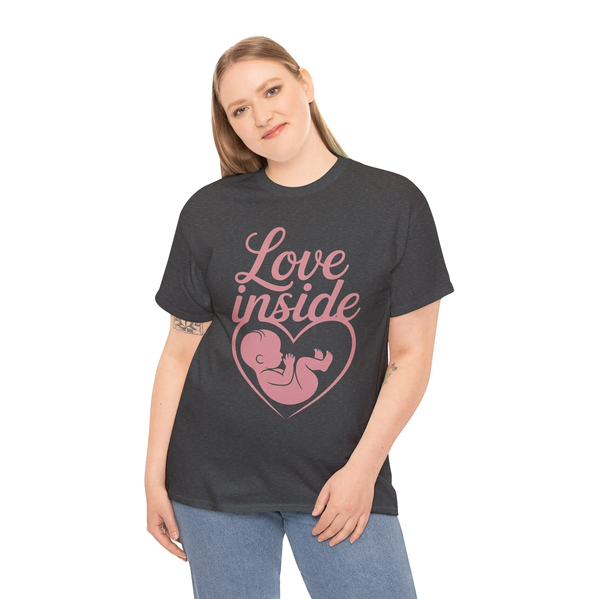 Maternity T-Shirt, Pregnancy Announcement Shirt, Baby Inside Mom To Be Gift, Expecting Mother Tee, Pregnancy Reveal Top, Baby Shower Top - Image 15