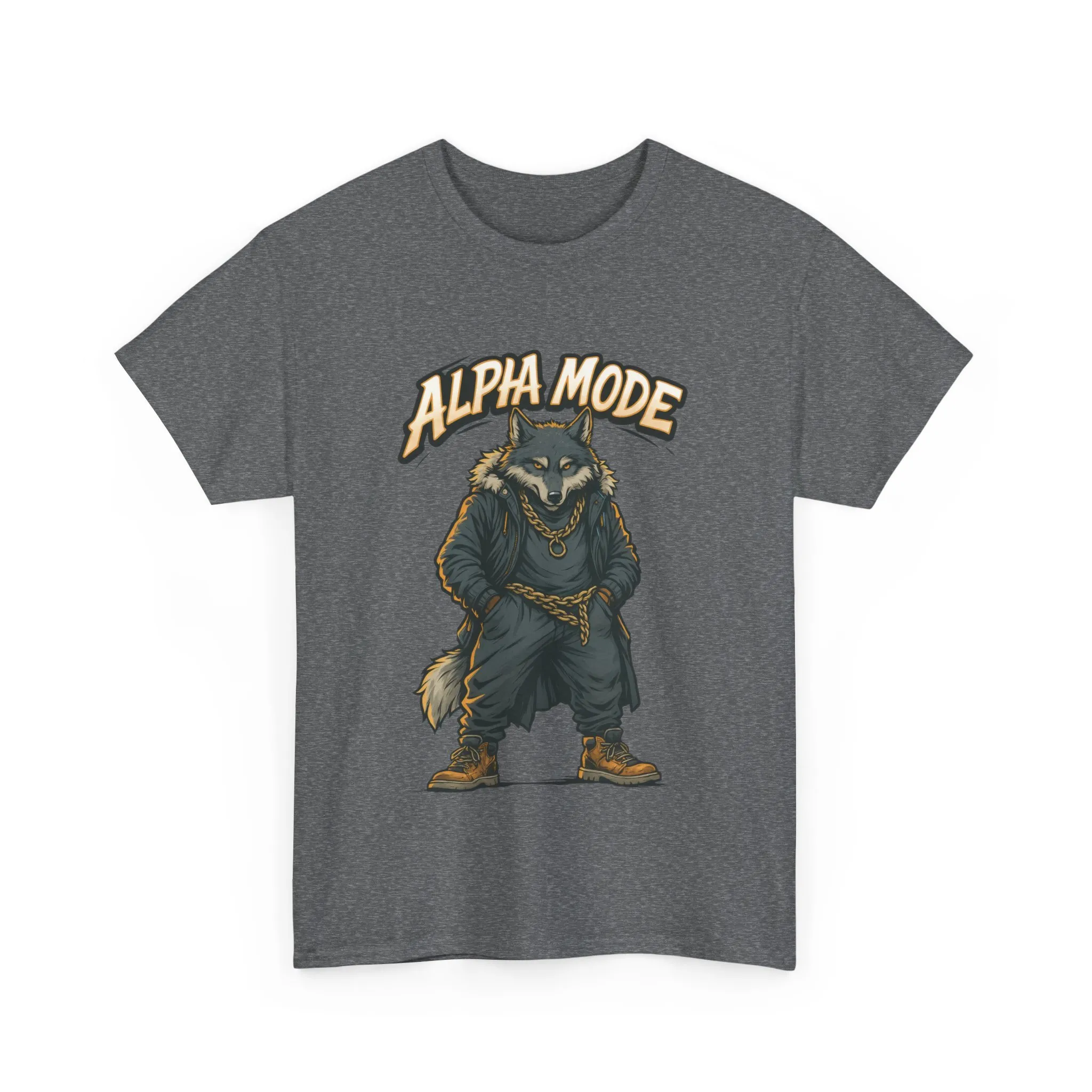 Alpha Mode Wolf Shirt, Mens Streetwear Graphic Tee, Hip Hop Wolf T-Shirt, Alpha Male Power Shirt, Cool Urban Wolf Gift, Trendy Summer Shirt - Image 19