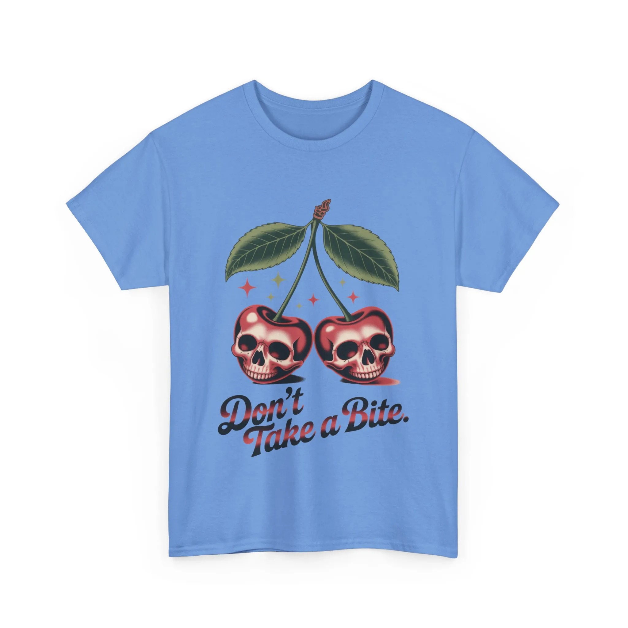 Skull Cherry Womens Graphic Tee, Edgy Tee, Unique Gift, Halloween Apparel, Cute Gothic Fruit Graphic Tee for Women, Funny Dark Style Shirt - Image 16