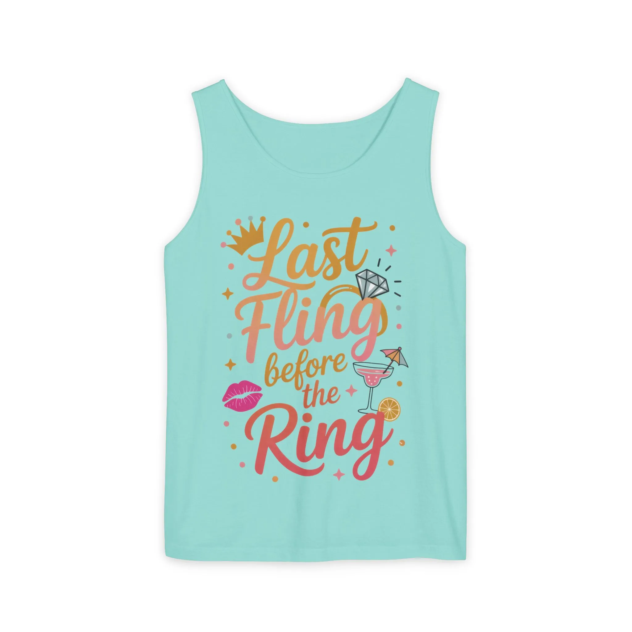 Last Fling Before the Ring T-Shirt, Bachelorette Party Tee, Bridesmaid Wedding Tee, Hen Party Shirts, Bridal Shower, Bridesmaids Gift - Image 19