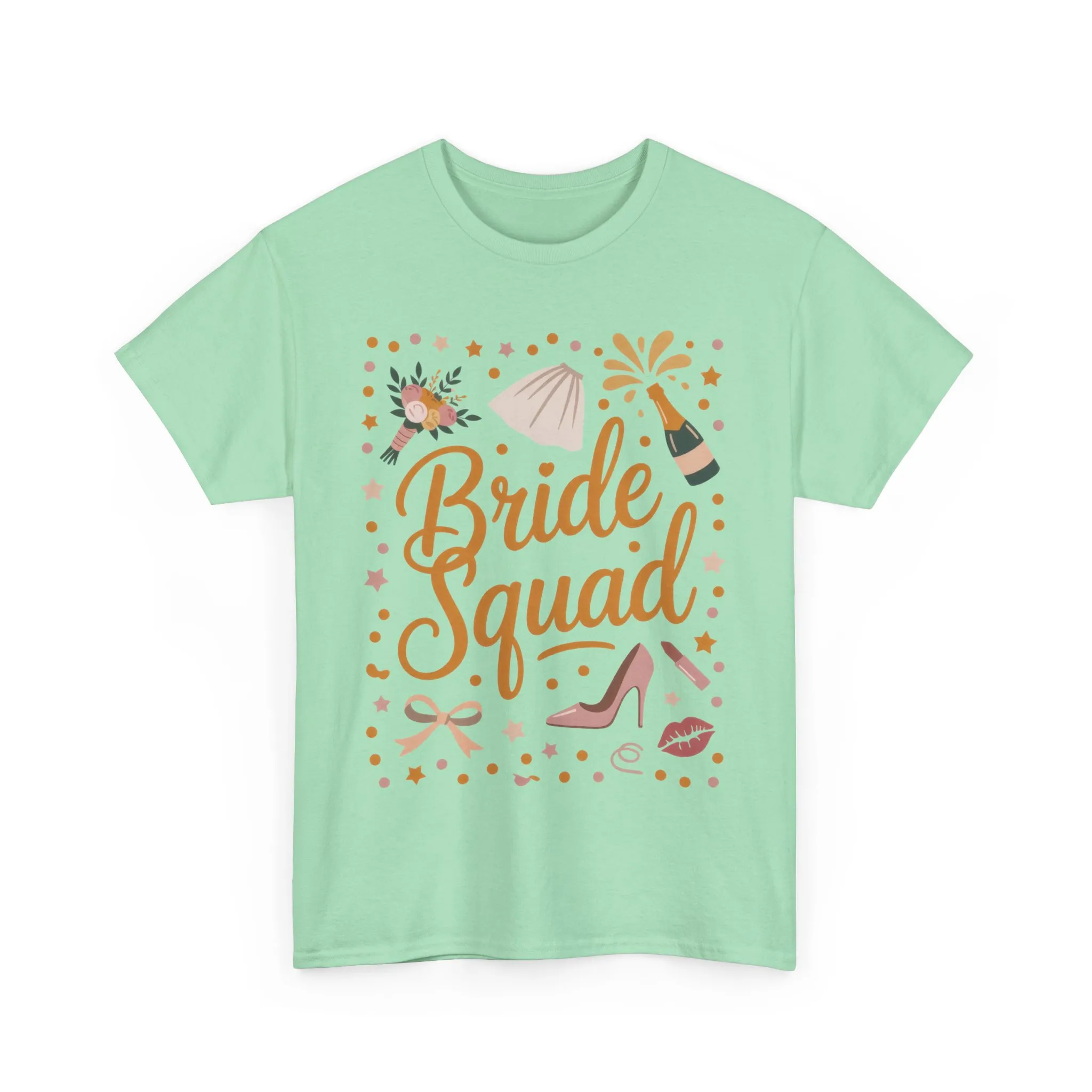 Bride Squad Shirt, Bachelorette Party T-Shirt, Bridesmaid Wedding Tee, Hen Party Matching Shirts, Bridal Shower, Gift for Bridesmaids - Image 10