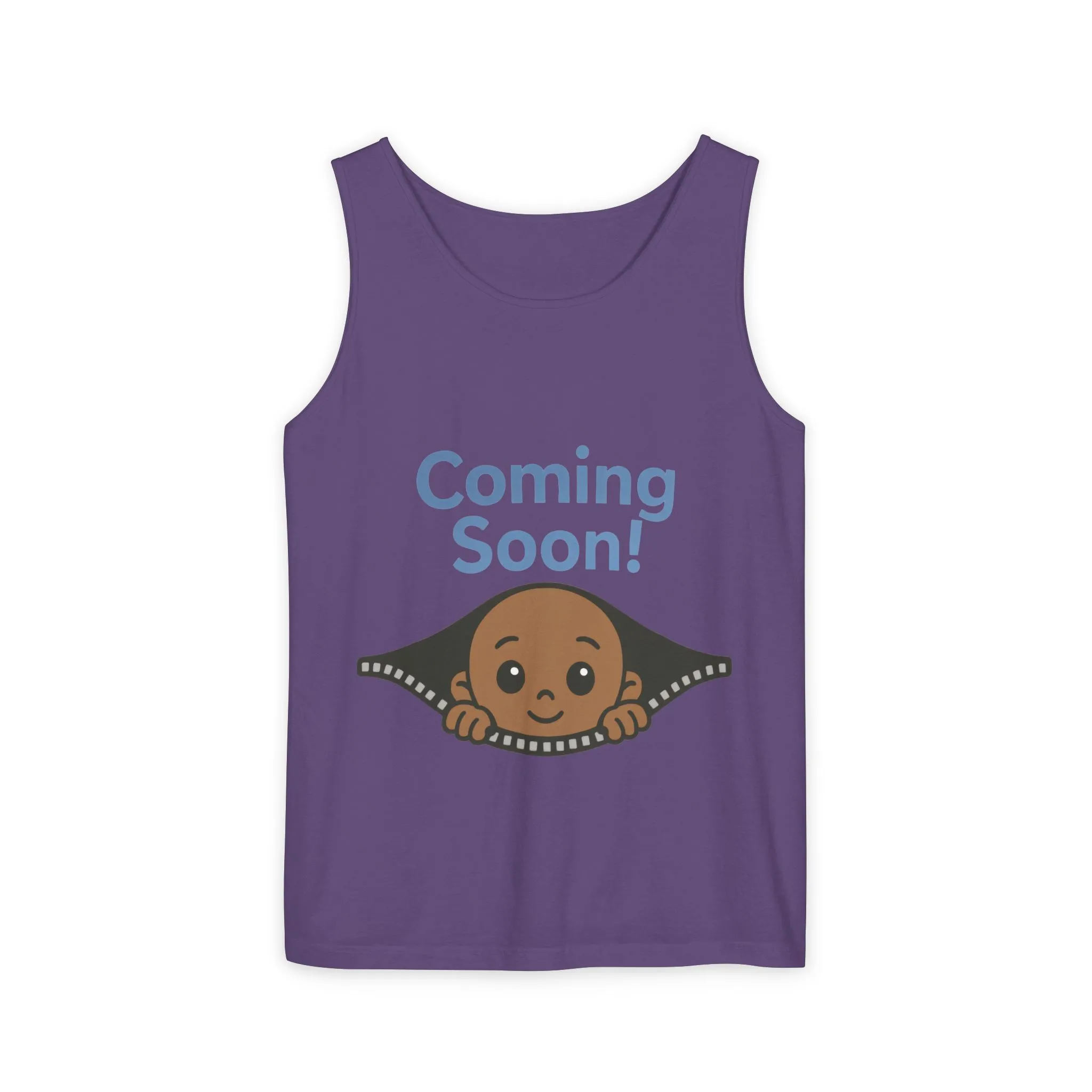 Coming Soon Maternity Tank Top, Cute Baby Boy Pregnancy Announcement Tee, Funny Expecting Mom Gift, Gender Reveal Tee, Baby Shower Top - Image 23