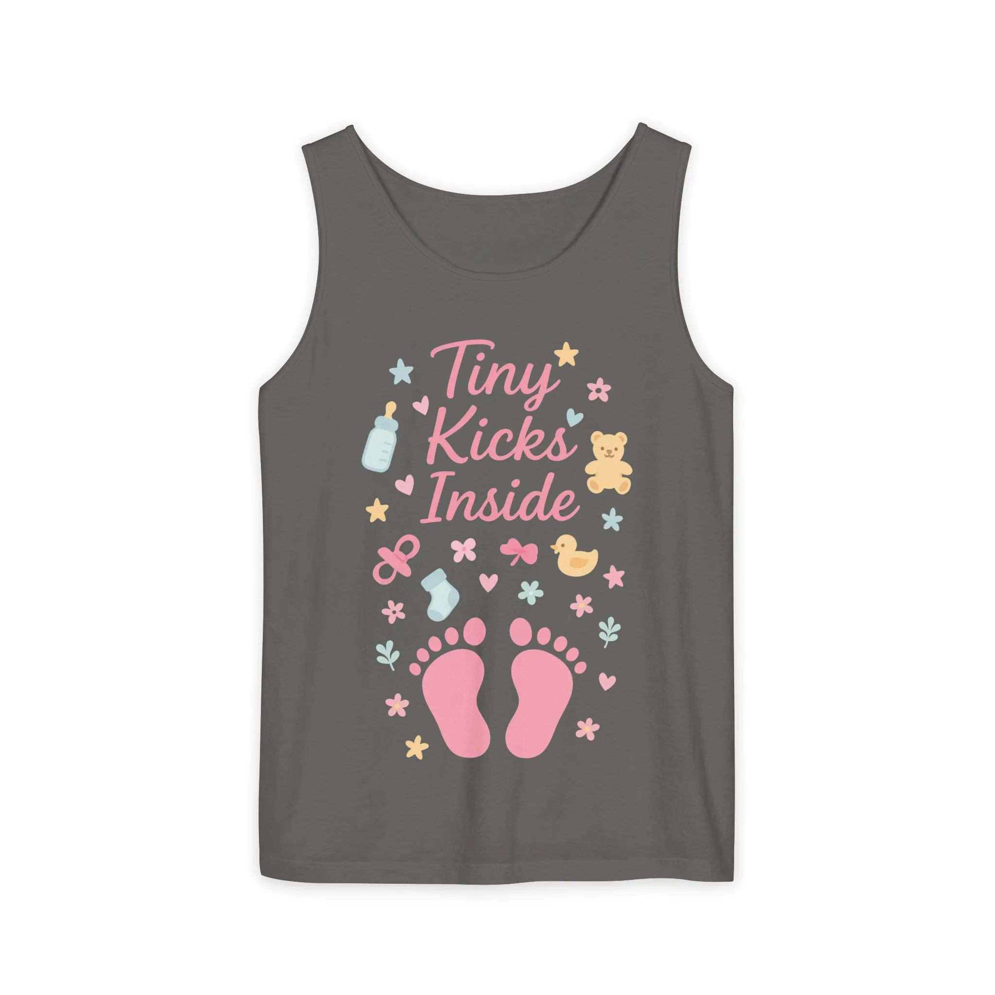 Maternity Tank Top Pregnancy Announcement Shirt, Cute Mom To Be Gift, Expecting Baby Gift, Pregnancy Reveal Top, Baby Shower Shirt - Image 5