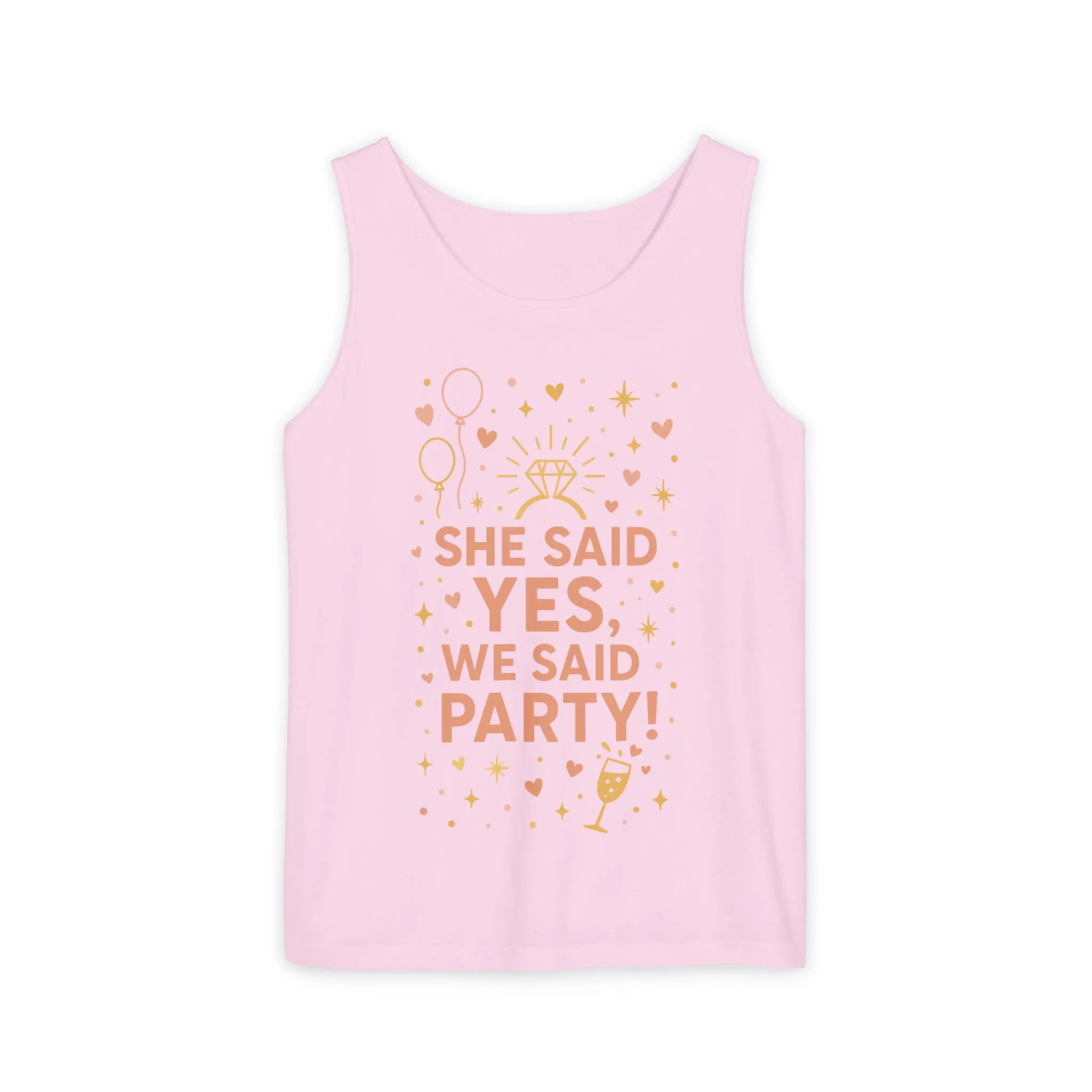 Bridal Party Tank Top, Bachelorette Party Tee, Bridesmaid Wedding Tee, Hen Party Tank, Bridal Shower, Bridesmaids Gift - Image 17