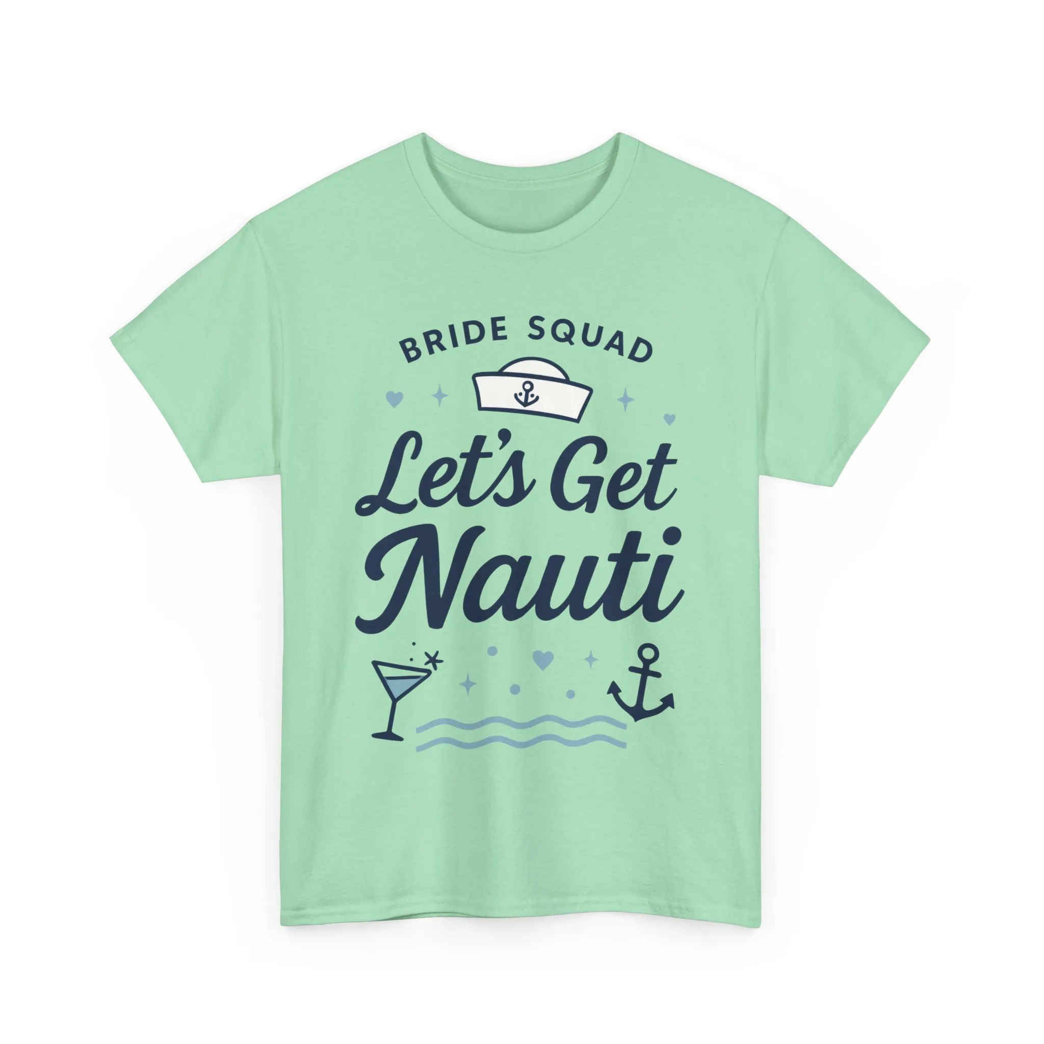 Lets Get Nauti Shirt, Nautical Bachelorette Party Tee, Bride Squad Gift, Bridesmaid Hen Party Top, Fun Nautical Wedding Shirt - Image 28