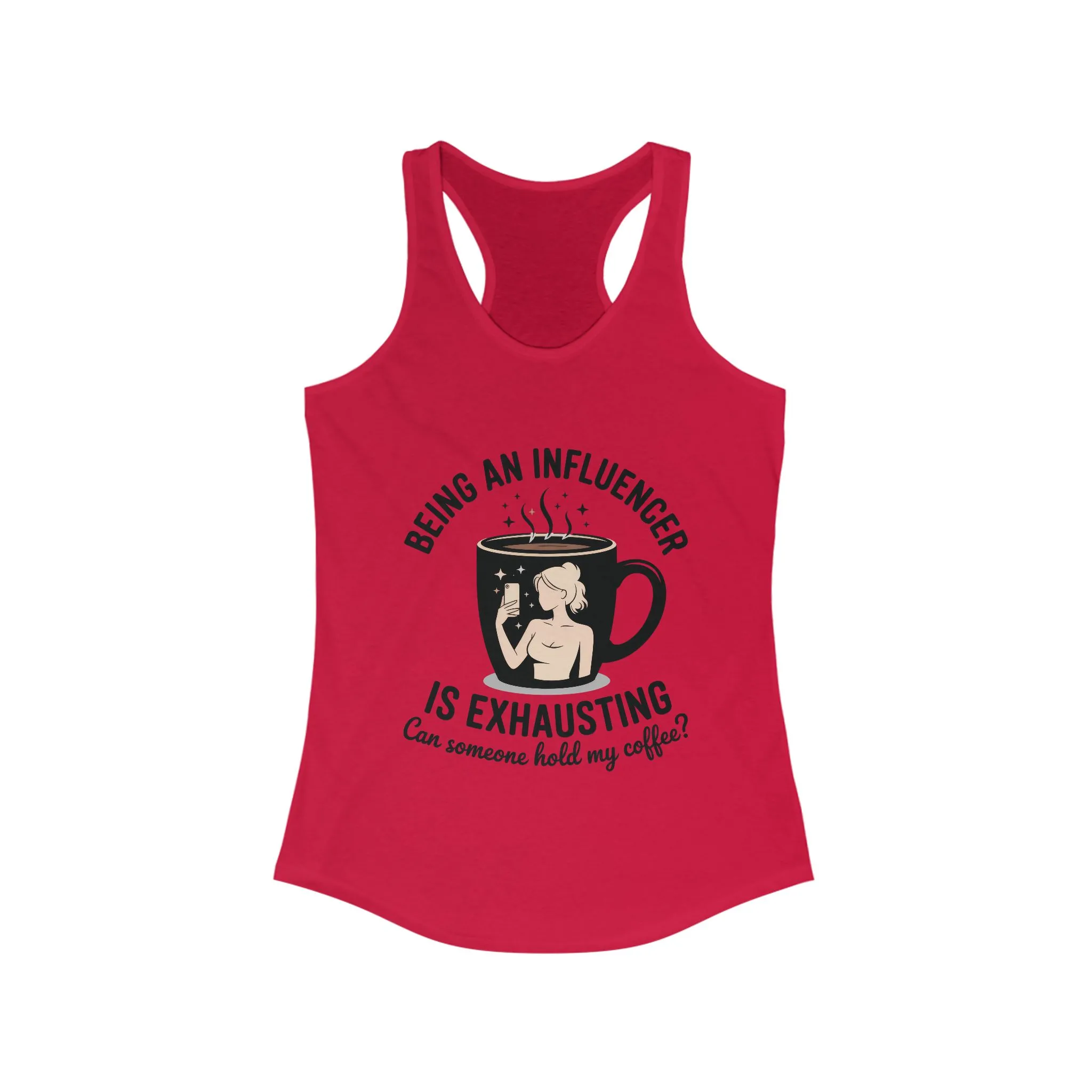 Social Media Humor Tank Top, Funny Influencer Tank Top, Content Creators, instagram girl top, tiktok fashion, Perfect for Coffee Lovers - Image 17