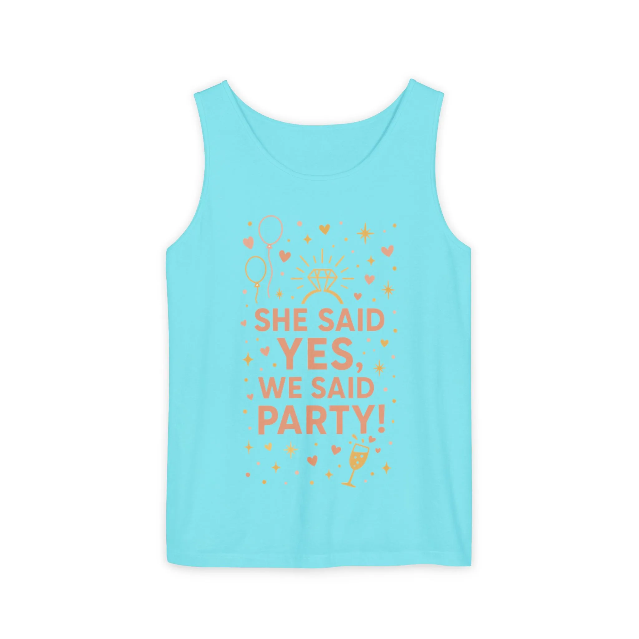 Bridal Party Tank Top, Bachelorette Party Tee, Bridesmaid Wedding Tee, Hen Party Tank, Bridal Shower, Bridesmaids Gift - Image 19