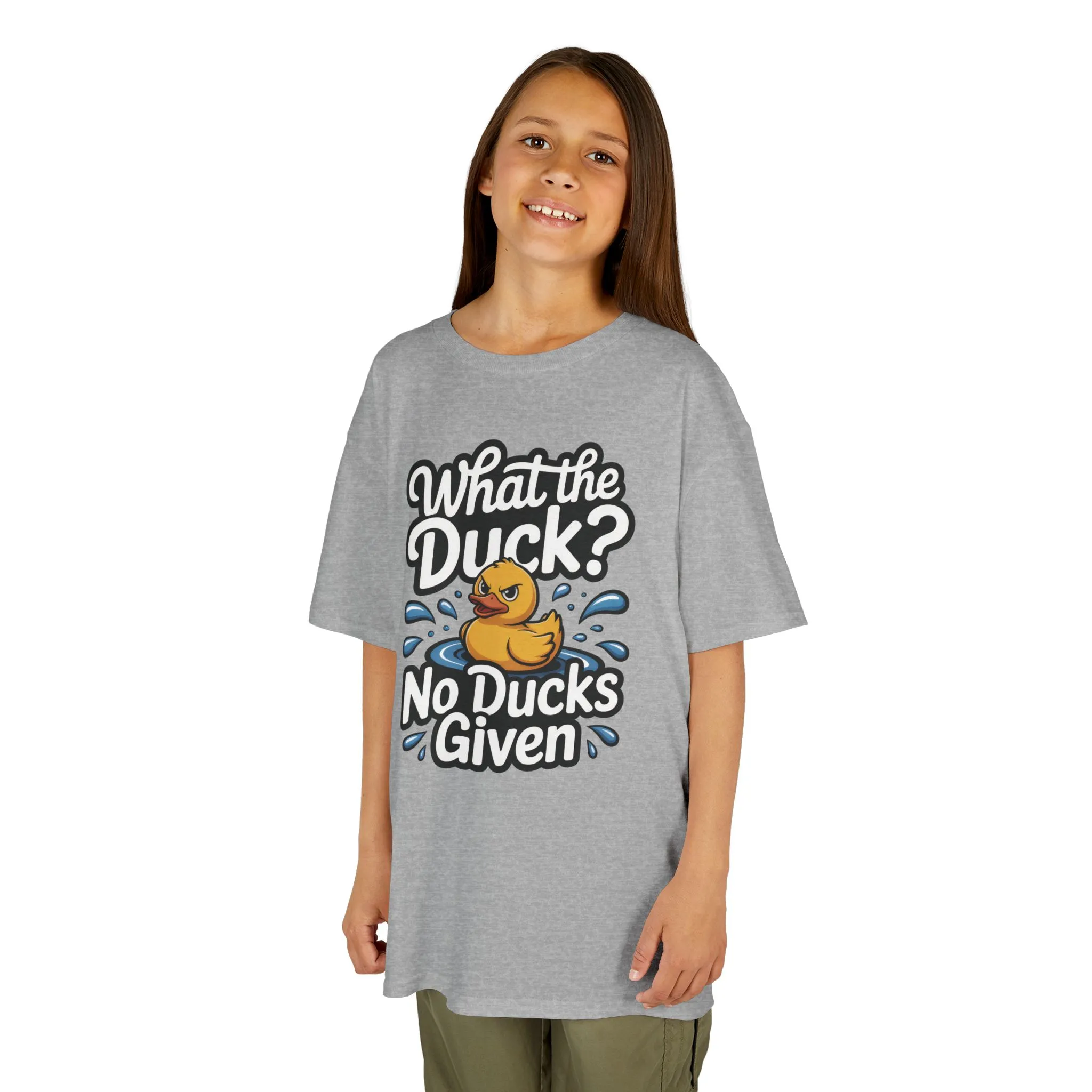 Funny Teen Duck Shirt, Kids Humor Tee, What The Duck Meme Tee, No Ducks Given Youth Tee, Sarcastic Rubber Duck Shirt, Cool Gift For Teens - Image 11