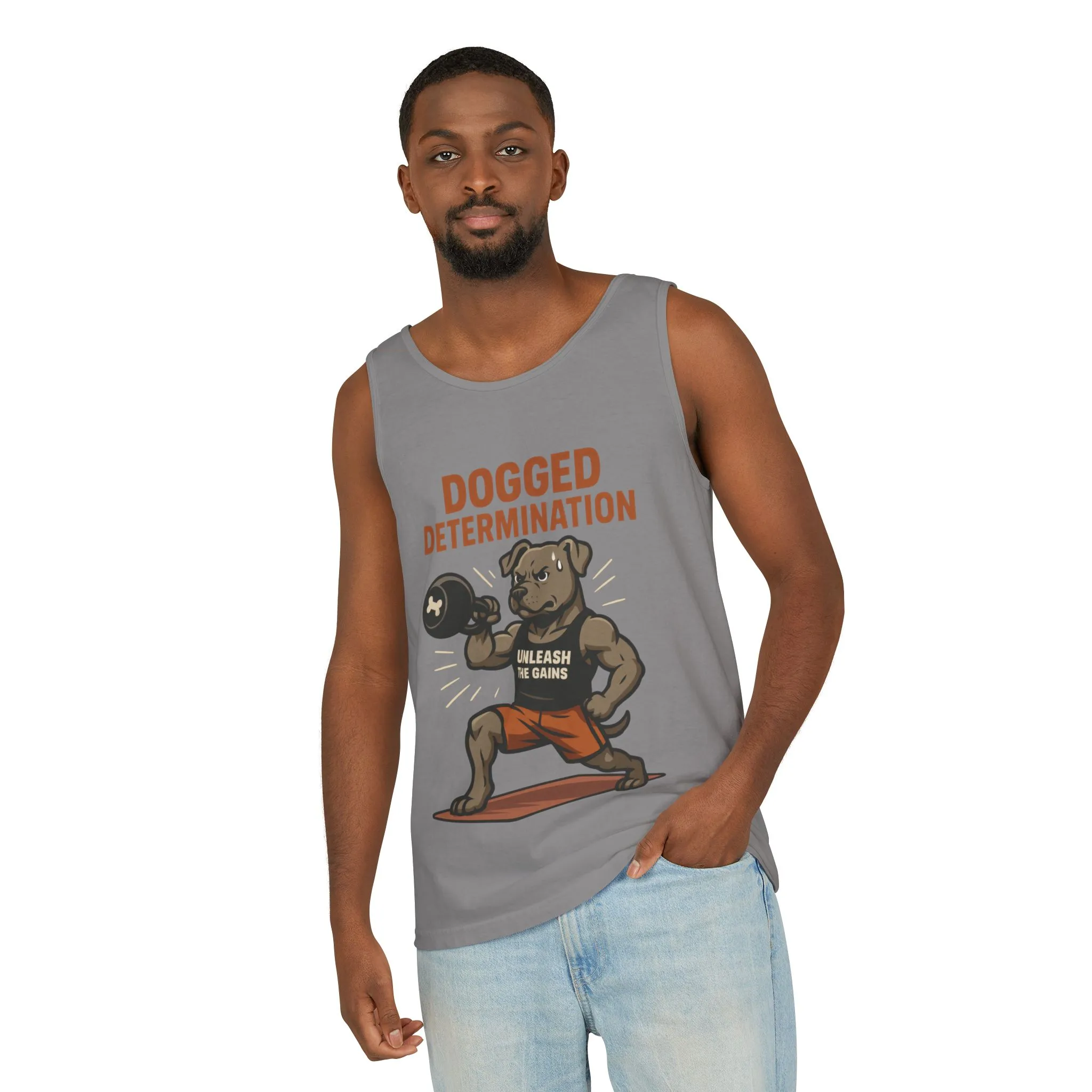 Funny Gym Dog Tank Top for Men, Workout Bulldog Graphic Tee, Fitness Motivation Shirt, Dog Lover Gift, Gym Wear, Fitness Tank Top - Image 21