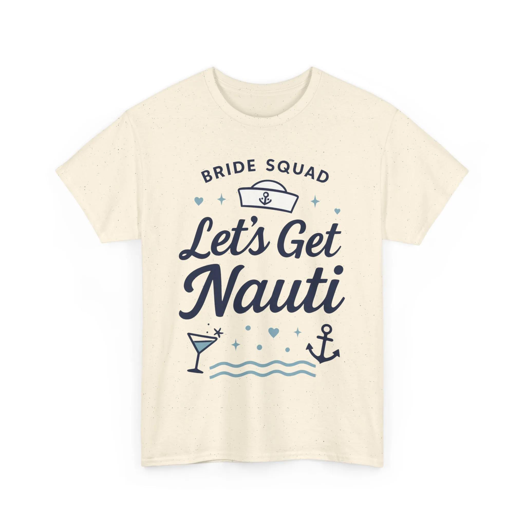 Lets Get Nauti Shirt, Nautical Bachelorette Party Tee, Bride Squad Gift, Bridesmaid Hen Party Top, Fun Nautical Wedding Shirt - Image 10