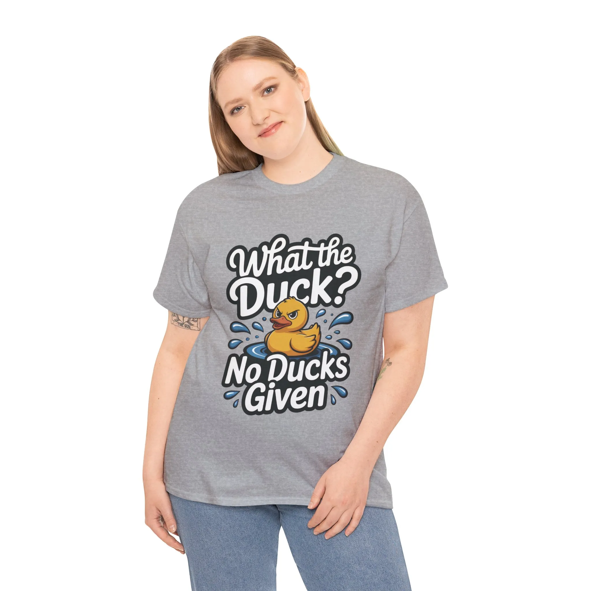 What The Duck Funny Womens Shirt, No Ducks Given T-Shirt, Cute Sarcastic Duck Tee, Sassy Rubber Duck Graphic Shirt, Humor Gift For Her - Image 9