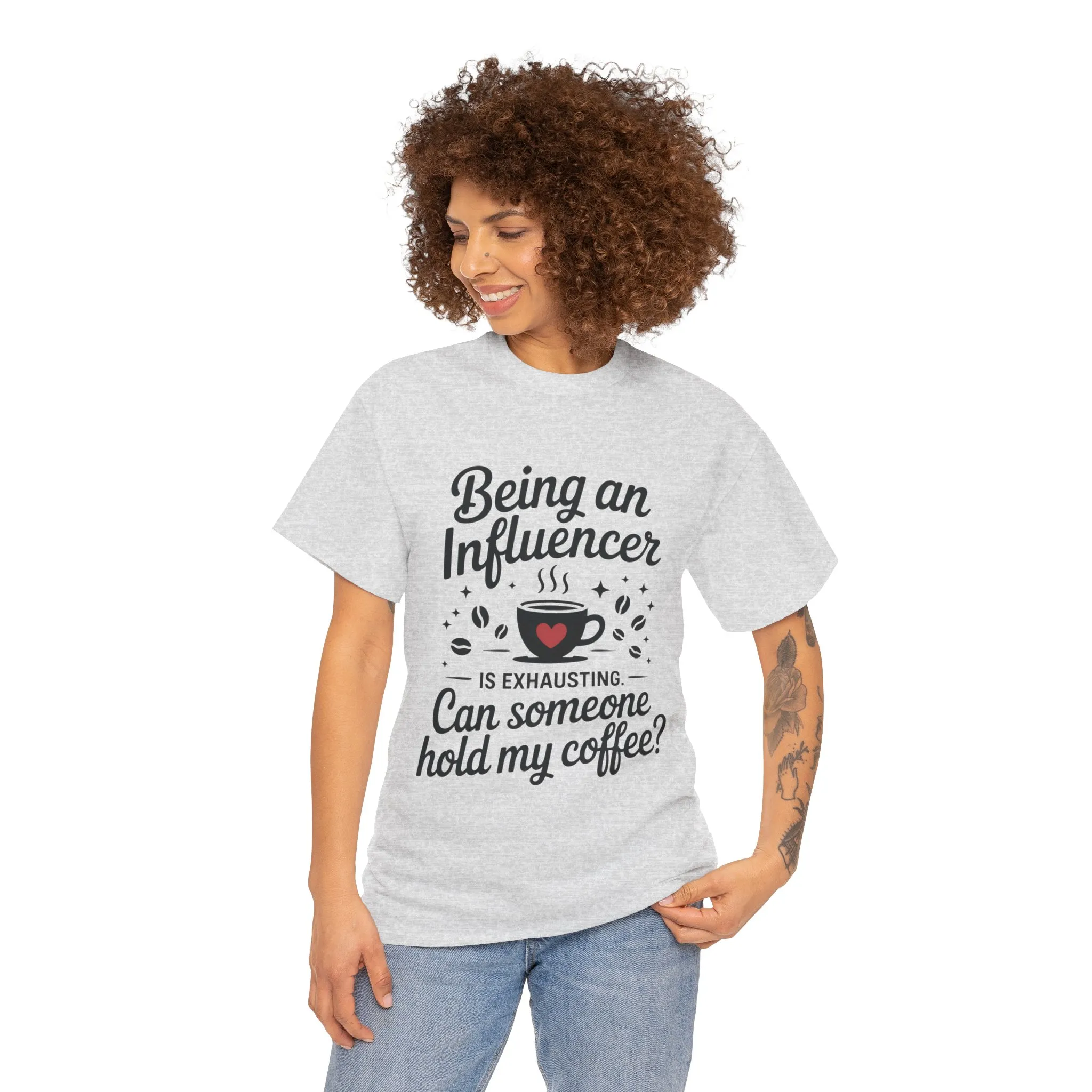 Social Media Humor Women's Shirt, Funny Influencer Tee, Content Creators, instagram girl top, tiktok fashion, Perfect for Coffee Lovers - Image 5