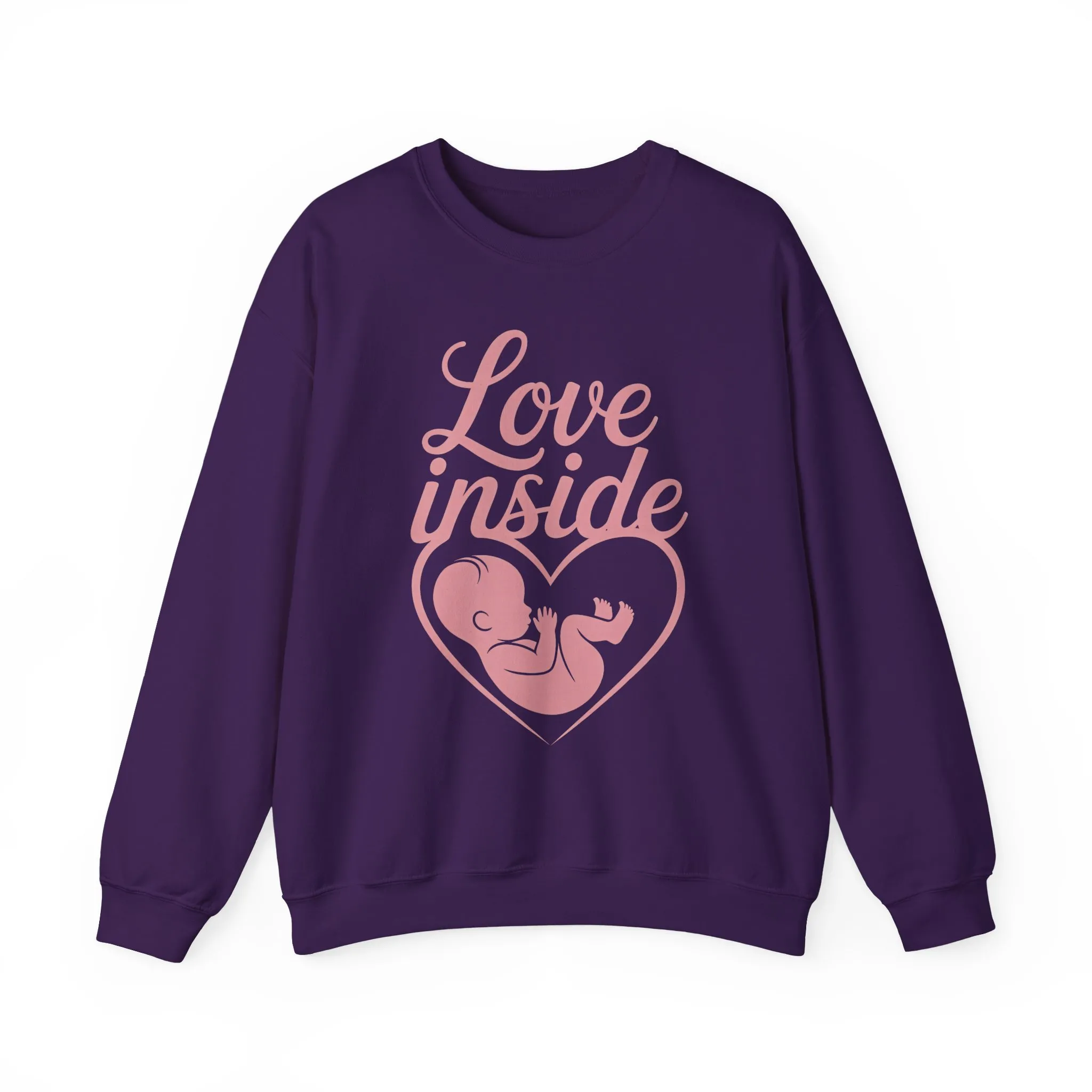 Maternity Sweatshirt, Pregnancy Announcement Tee, Baby Inside Mom To Be Gift, Expecting Mother Gift, Pregnancy Reveal Top, Baby Shower Top - Image 34
