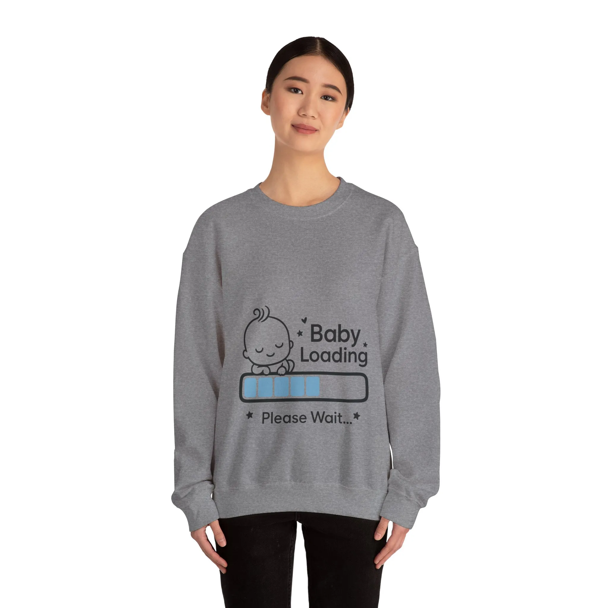 Baby Loading Maternity Sweatshirt, Pregnancy Announcement Shirt, Mom To Be Gift, Expecting Baby Gift, Pregnancy Reveal Top, Baby Shower Gift - Image 35