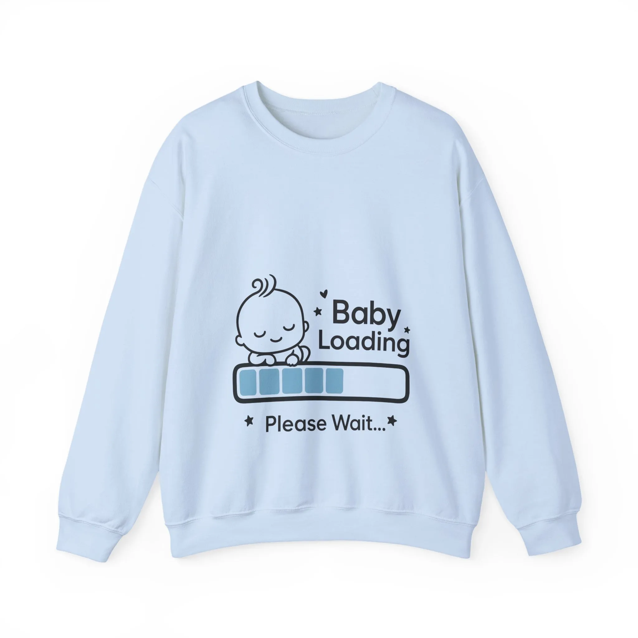 Baby Loading Maternity Sweatshirt, Pregnancy Announcement Shirt, Mom To Be Gift, Expecting Baby Gift, Pregnancy Reveal Top, Baby Shower Gift - Image 10
