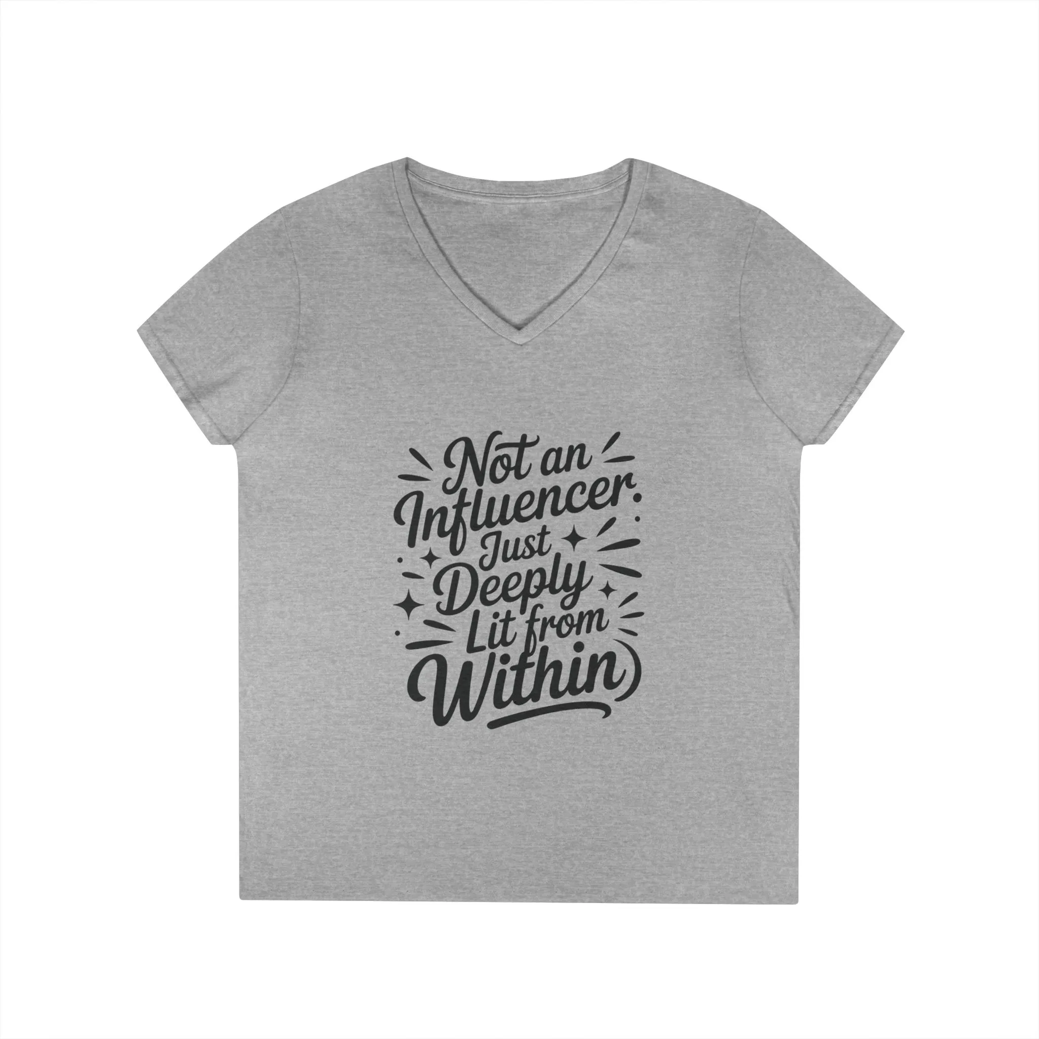 Funny Womens V-Neck Top, Sarcastic Tee, influencer tee, instagram girl tee, witty girl shirt, tiktok fashion, Gym Shirt, Summer Top - Image 7