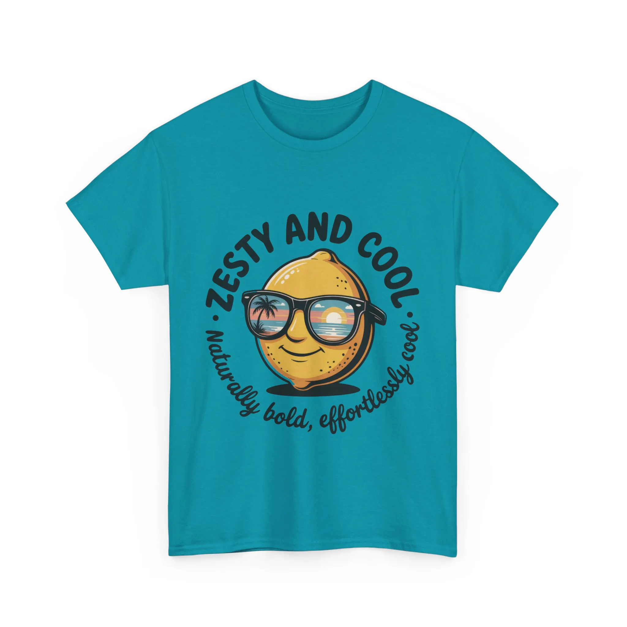 Zesty and Cool Mens Tee, Stylish Casual Shirt, Summer Outing Apparel, Fun Gift for Friends, Lemon Graphic T-Shirt, Birthday Present Idea - Image 19