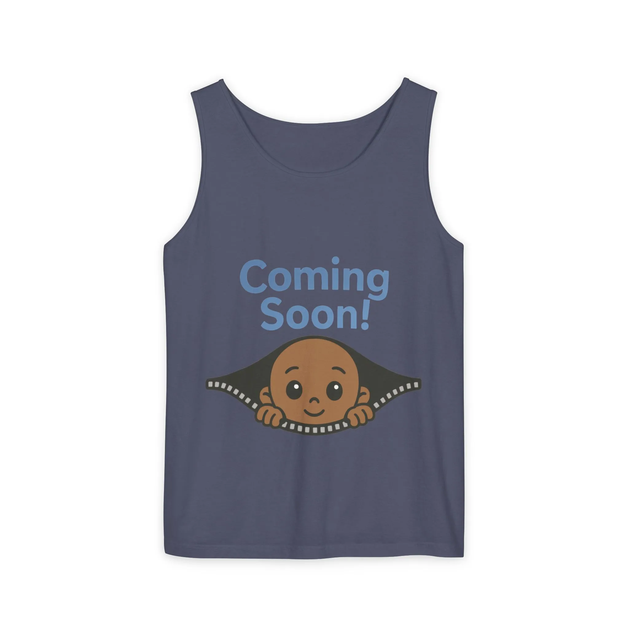 Coming Soon Maternity Tank Top, Cute Baby Boy Pregnancy Announcement Tee, Funny Expecting Mom Gift, Gender Reveal Tee, Baby Shower Top - Image 13