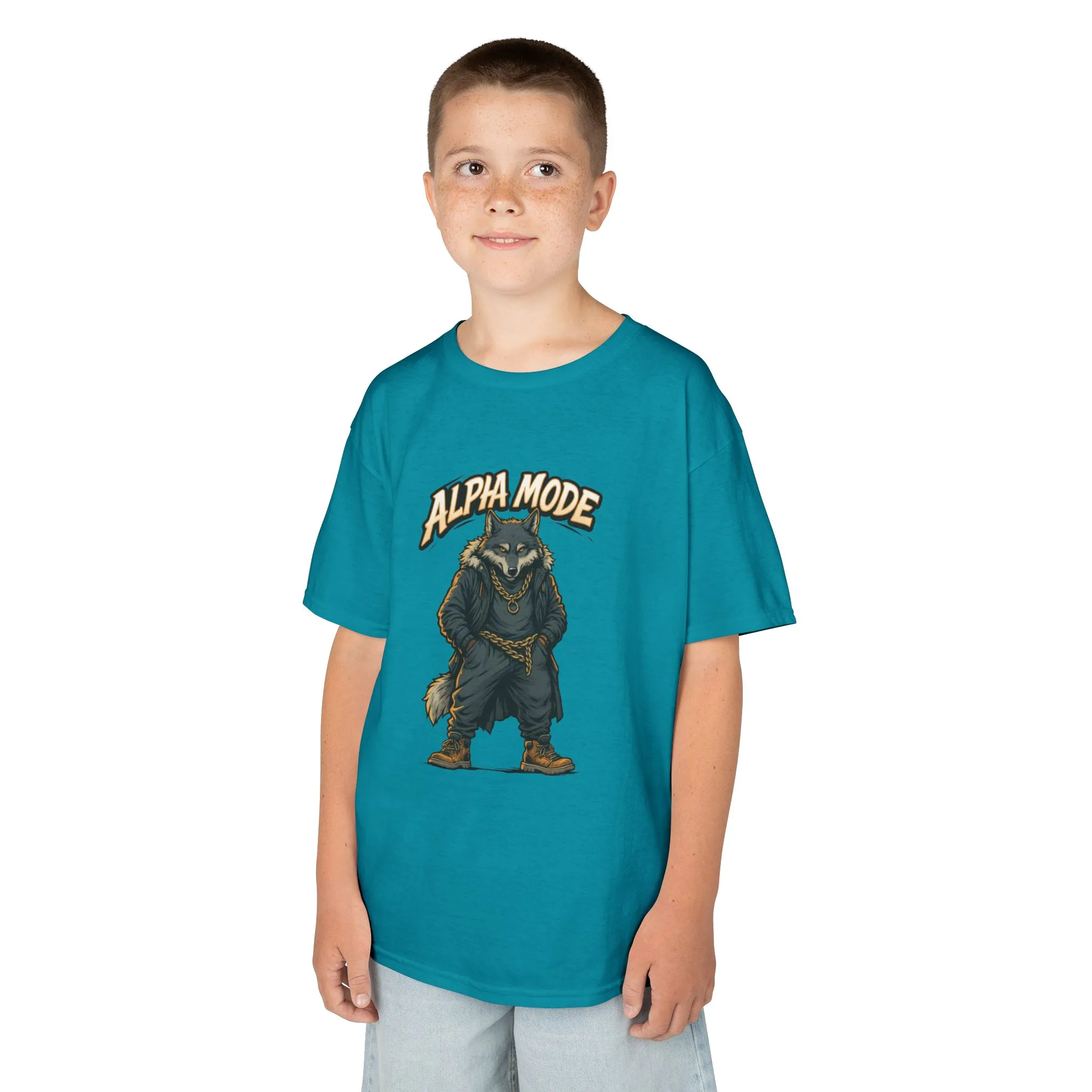 Alpha Mode Teen Wolf Shirt, Cool Youth Graphic Tee, Hip Hop Savage Wolf Tee, Graphic Kids Tee, Alpha Teen Streetwear, Wolf Gift for Teens - Image 18