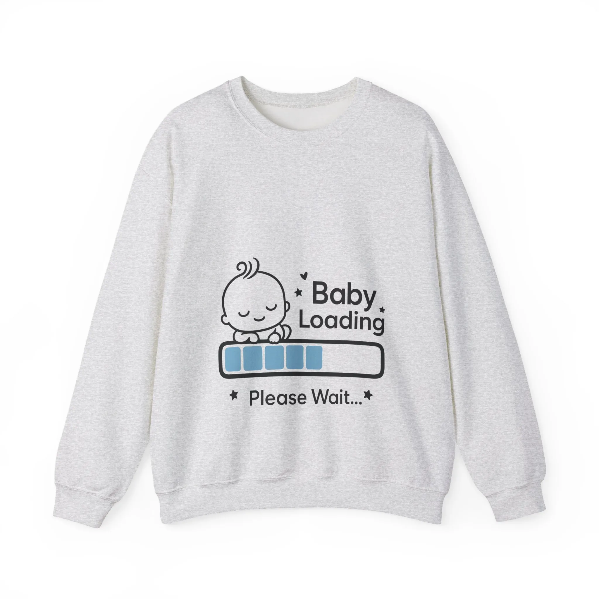 Baby Loading Maternity Sweatshirt, Pregnancy Announcement Shirt, Mom To Be Gift, Expecting Baby Gift, Pregnancy Reveal Top, Baby Shower Gift - Image 4