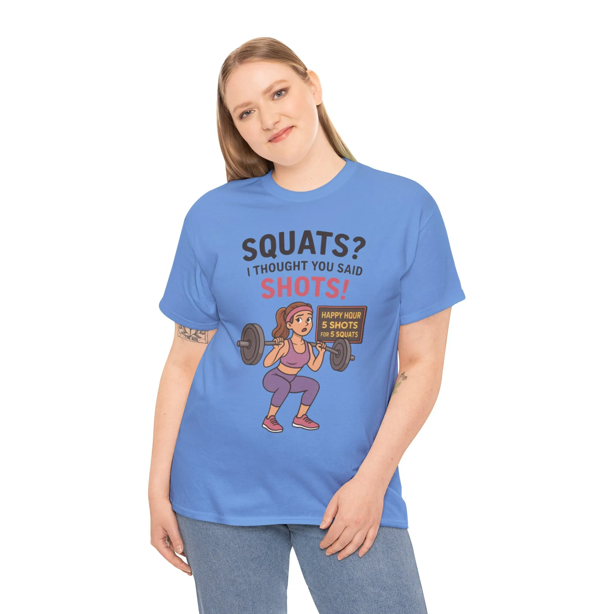Funny Gym T-Shirt for Women, Workout Humor Tee for Fitness Lovers, , Gift for Gym Lovers, Activewear, Workout Gear - Image 18