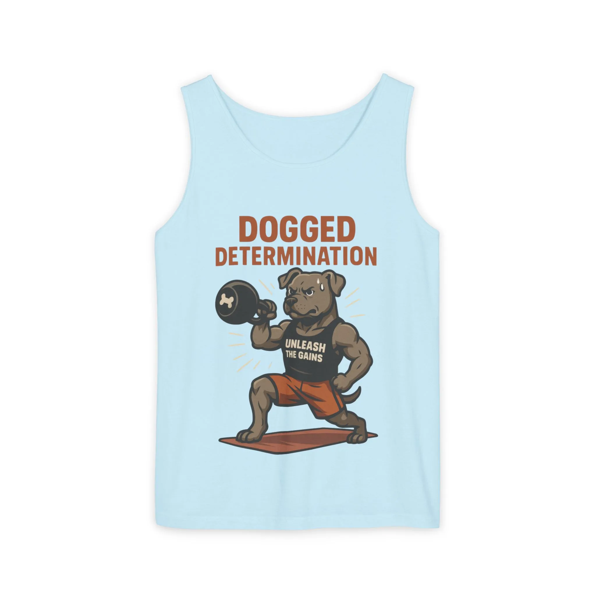 Funny Gym Dog Tank Top for Men, Workout Bulldog Graphic Tee, Fitness Motivation Shirt, Dog Lover Gift, Gym Wear, Fitness Tank Top - Image 2