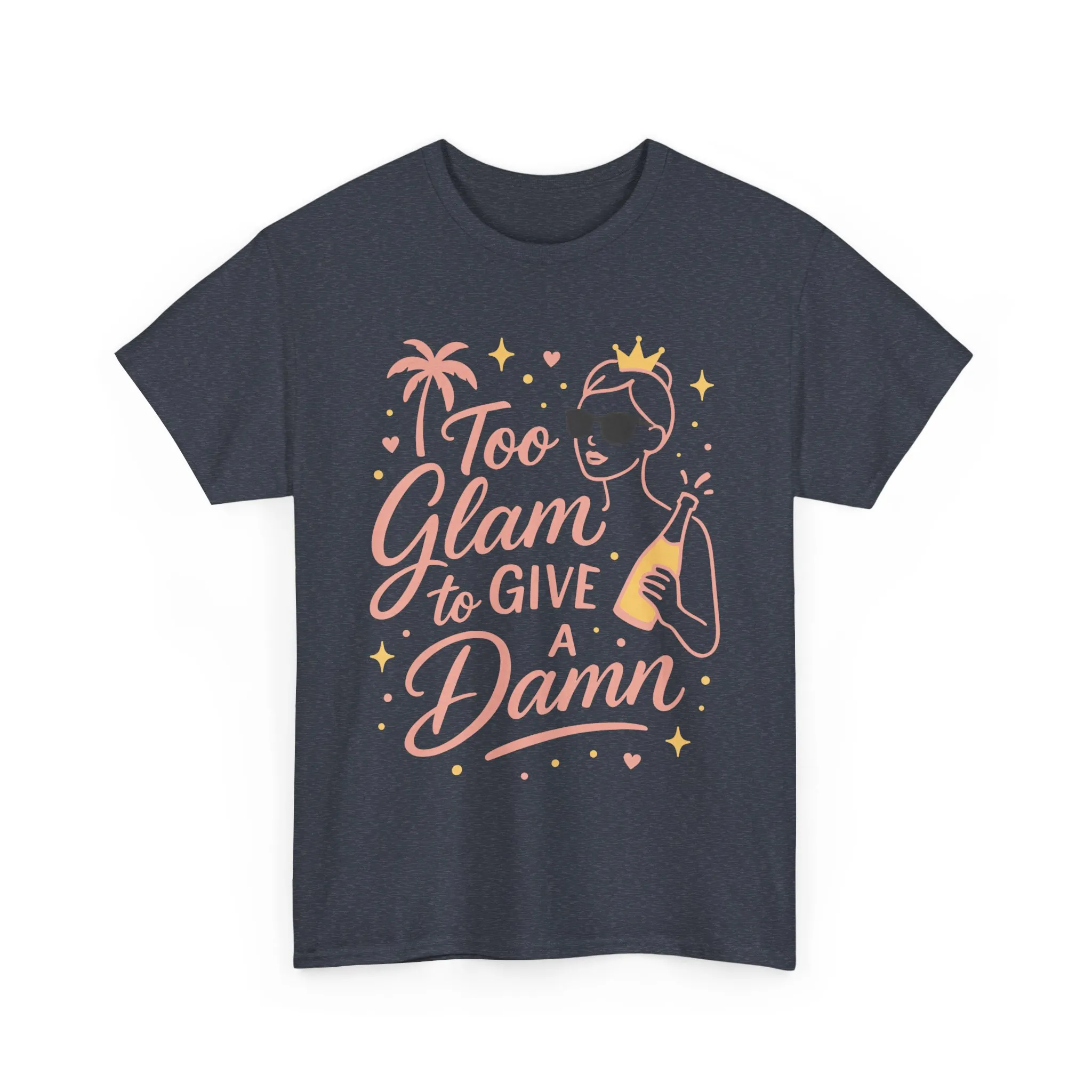 Too Glam to Give a Damn Bridal Party Shirt, Bachelorette Party Tee, Bridesmaid Wedding Tee, Hen Party Top, Bridal Shower, Bridesmaids Gift - Image 31