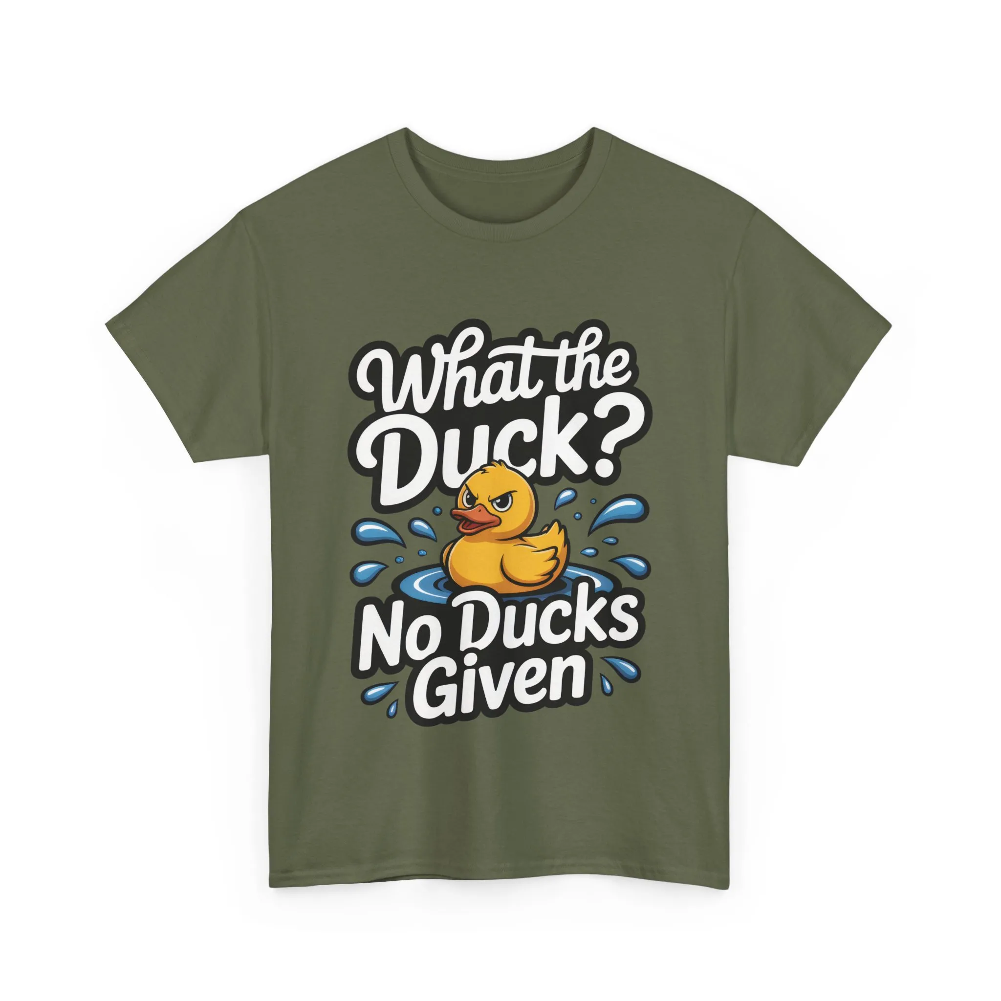 Funny Duck Shirt - No Ducks Given Tee - What The Duck Mens T-Shirt - Sarcastic Rubber Duck Graphic - Humor Gift For Him - Image 13