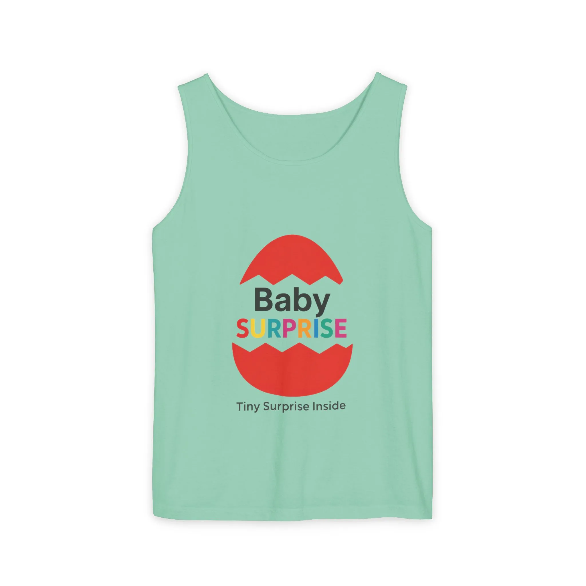 Baby Surprise Maternity Tank Top, Pregnancy Announcement Tank, Mom To Be Gift, Expecting Baby Reveal Top, Baby Shower Gift,Gender Reveal Tee - Image 9
