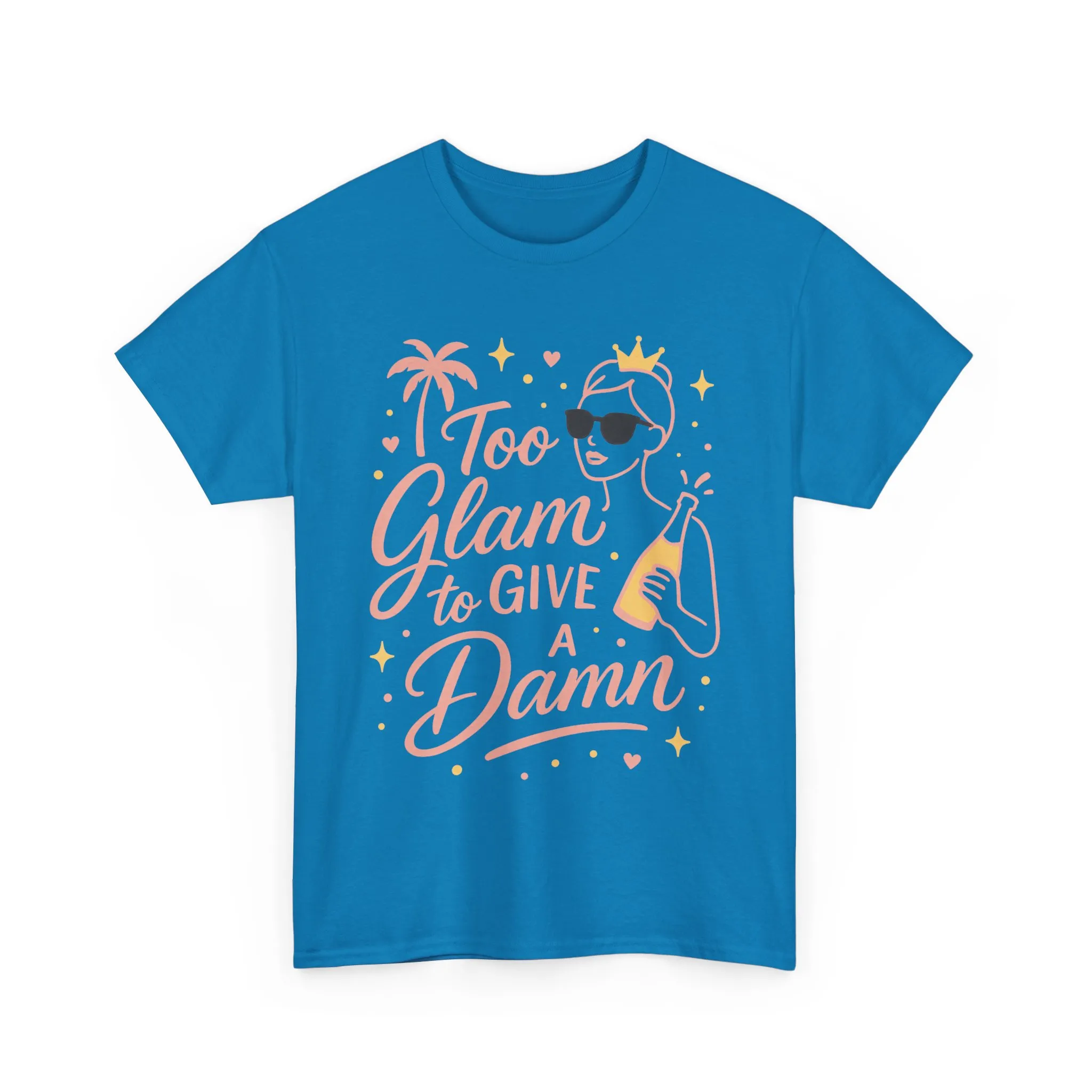 Too Glam to Give a Damn Bridal Party Shirt, Bachelorette Party Tee, Bridesmaid Wedding Tee, Hen Party Top, Bridal Shower, Bridesmaids Gift - Image 16