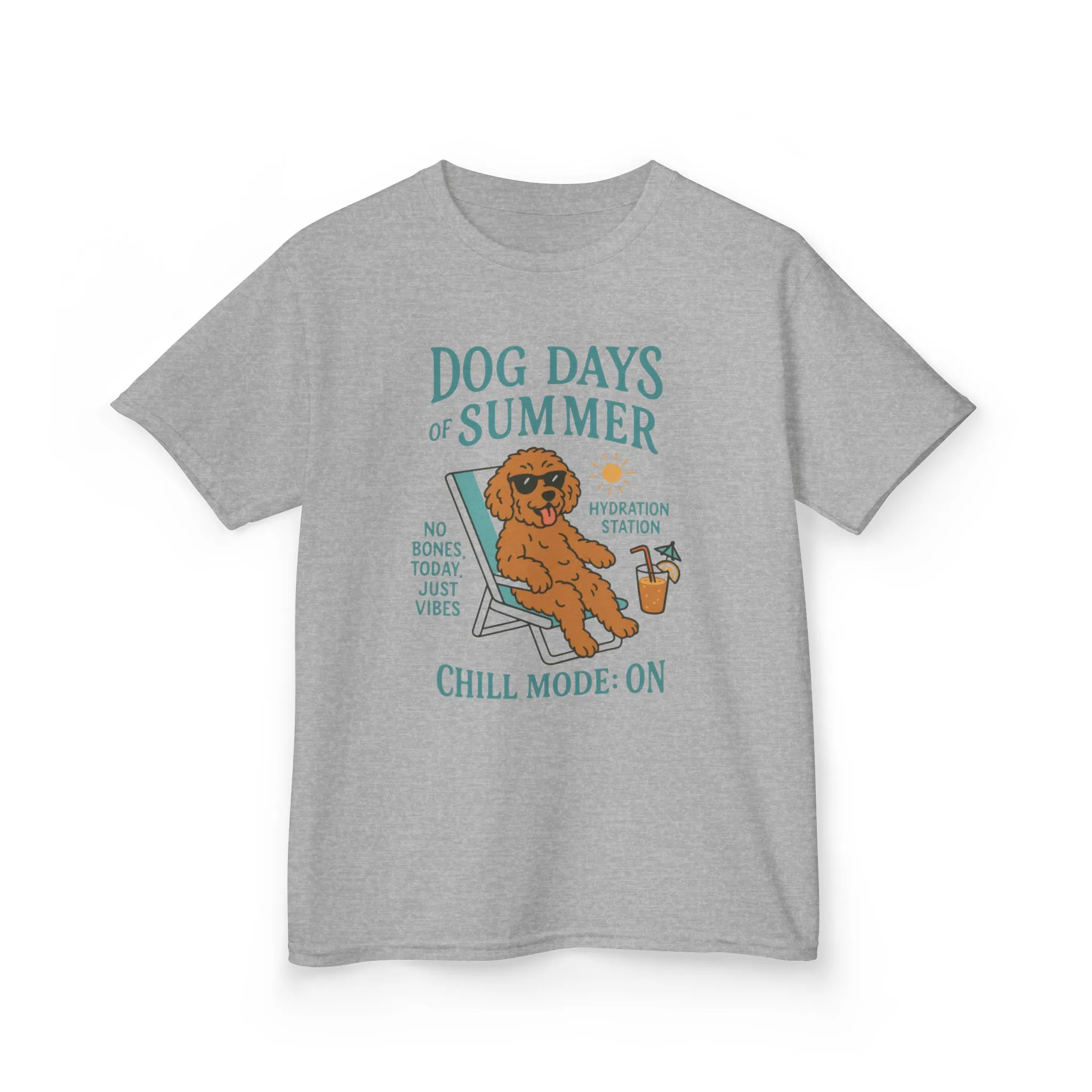 Summer Chill Kids Tee, Fun Playful T-Shirt for Boys & Girls, Perfect for Summer Days, Beach Outings, Gifts, Casual Wear - Image 10