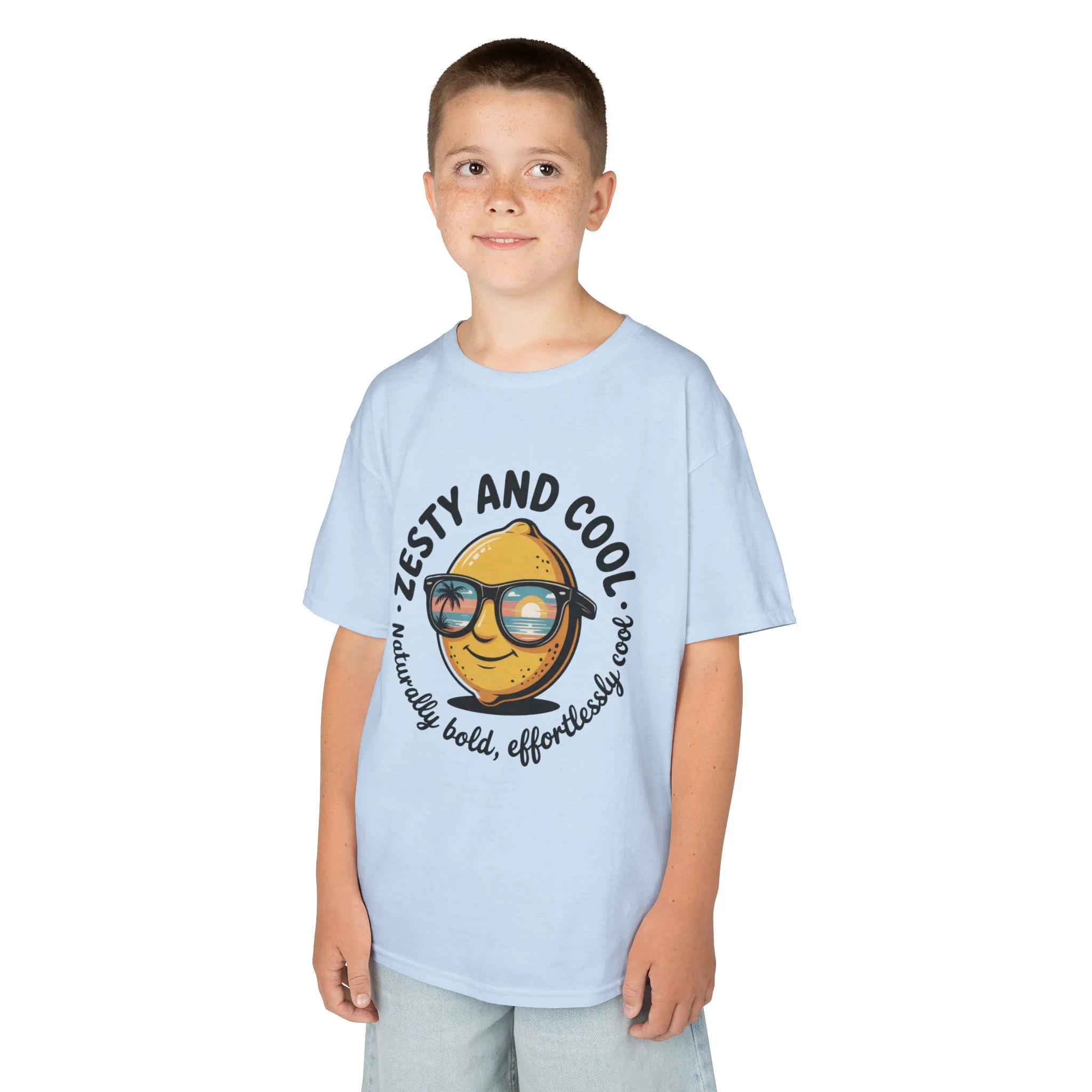 Zesty and Cool Kids Tee, Fun Summer Shirt, Birthday Gift for Kids, Playful Graphic Tee, Cool Kids Apparel, Fruit Tee for Boys and Girls - Image 3