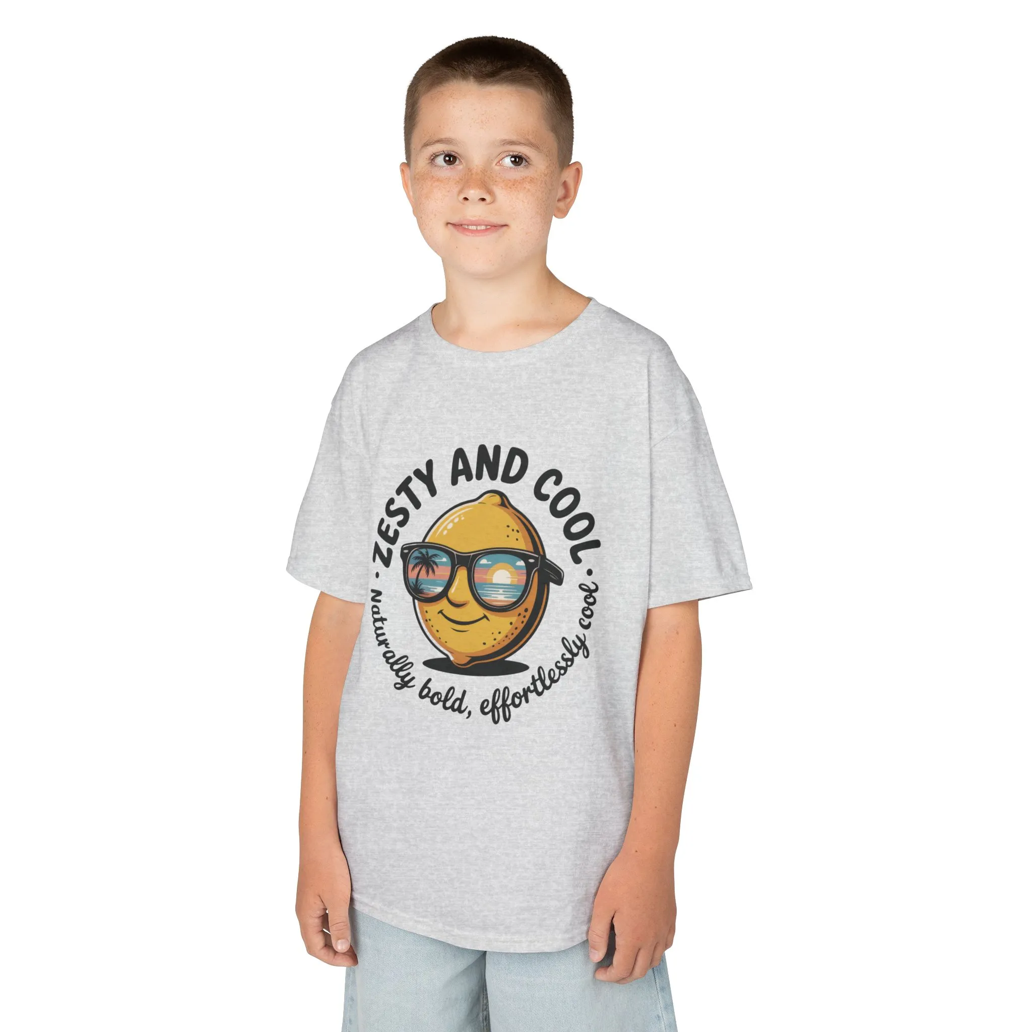 Zesty and Cool Kids Tee, Fun Summer Shirt, Birthday Gift for Kids, Playful Graphic Tee, Cool Kids Apparel, Fruit Tee for Boys and Girls - Image 9