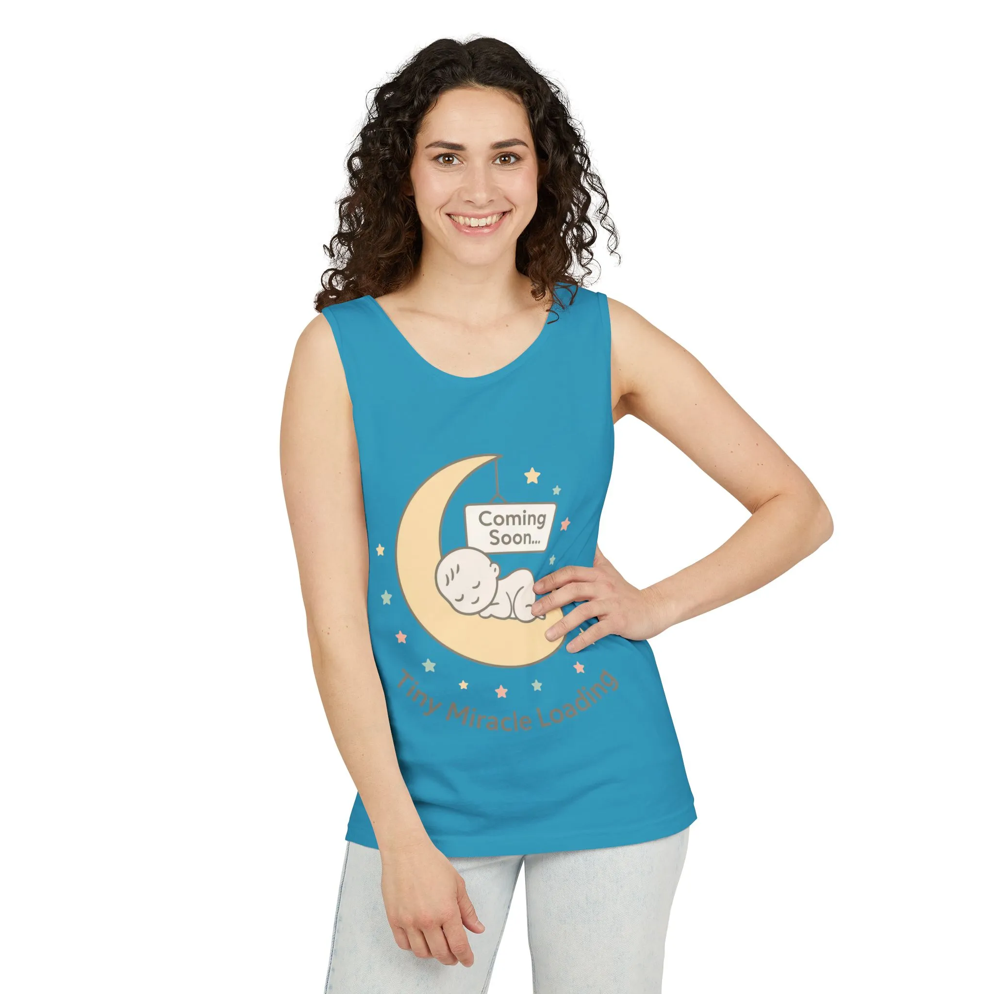 Maternity Tank Top, Coming Soon Pregnancy Announcement Top, Mom To Be Gift, Expecting Baby Reveal Tee, Baby Shower Top, Gender Reveal Top - Image 24