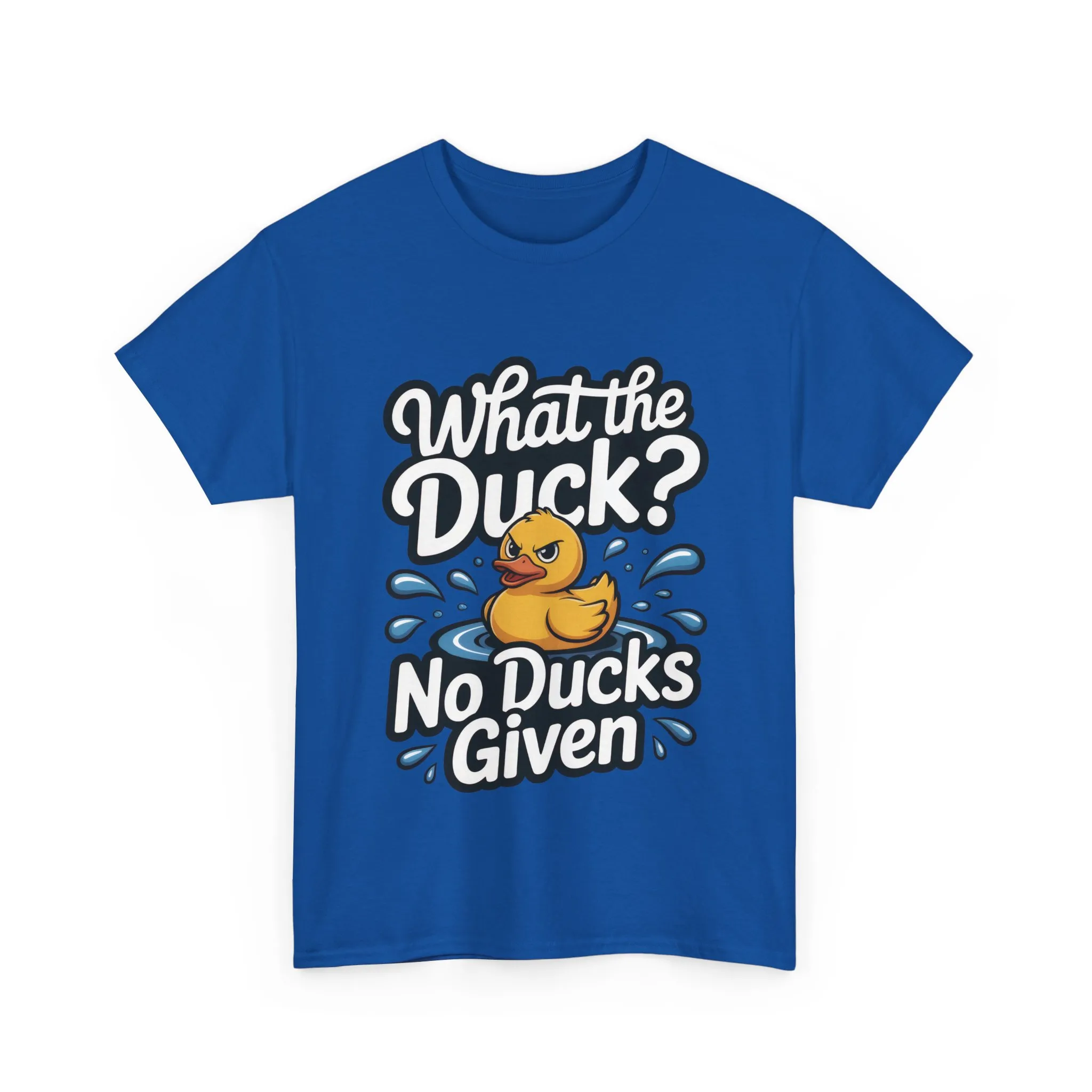 What The Duck Funny Womens Shirt, No Ducks Given T-Shirt, Cute Sarcastic Duck Tee, Sassy Rubber Duck Graphic Shirt, Humor Gift For Her - Image 2