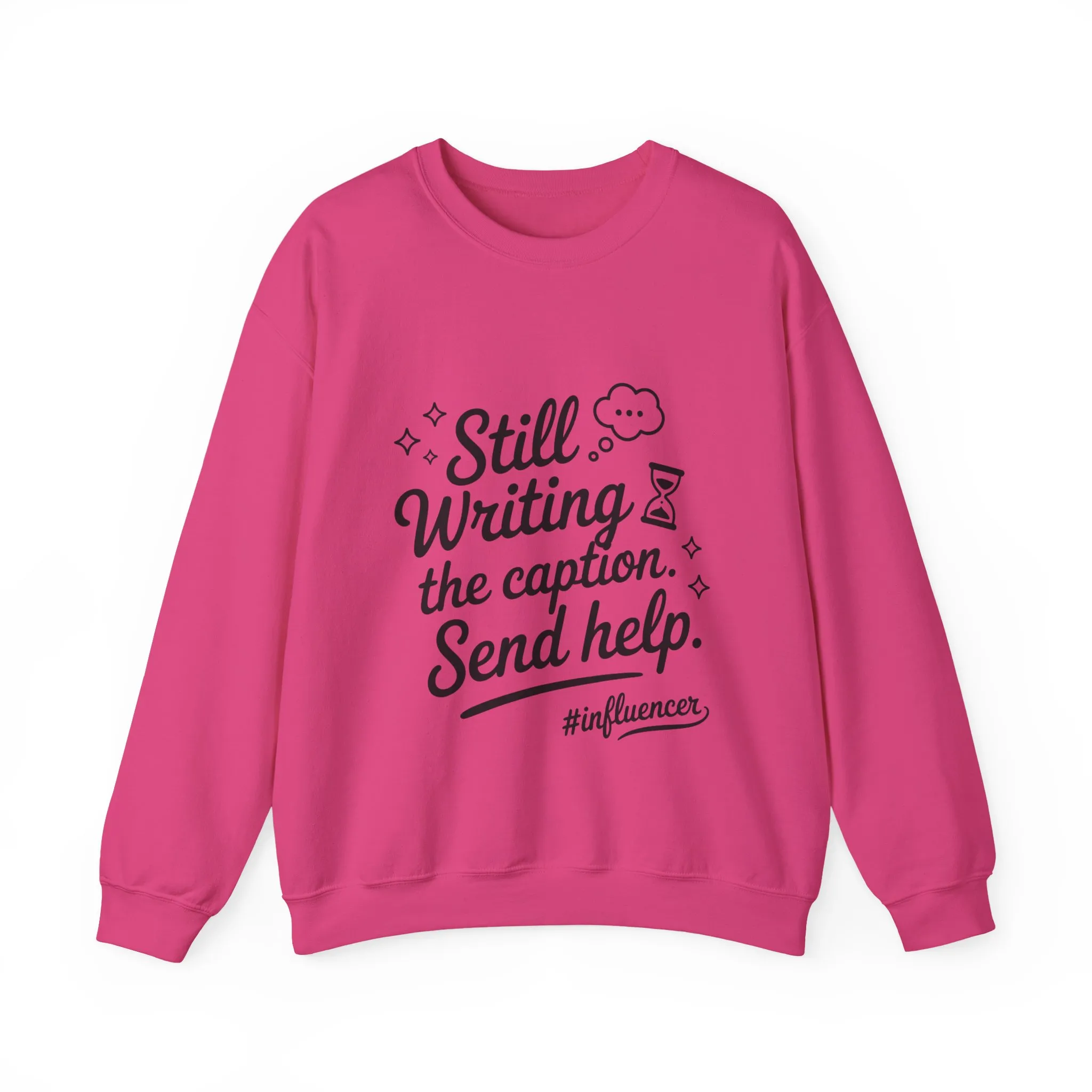 Funny Influencer Womens Sweatshirt, Cozy Oversized Crewneck, Social Media Humor Gift, Influencer Sweatshirt for Writers, social media gift - Image 22