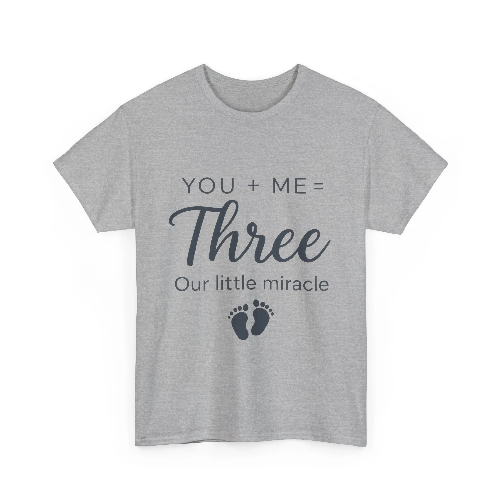 Maternity T-Shirt, Cute Pregnancy Announcement Shirt, Our Little Miracle Expecting Mom Gift, Baby Reveal Tee, Baby Showers Gift - Image 10