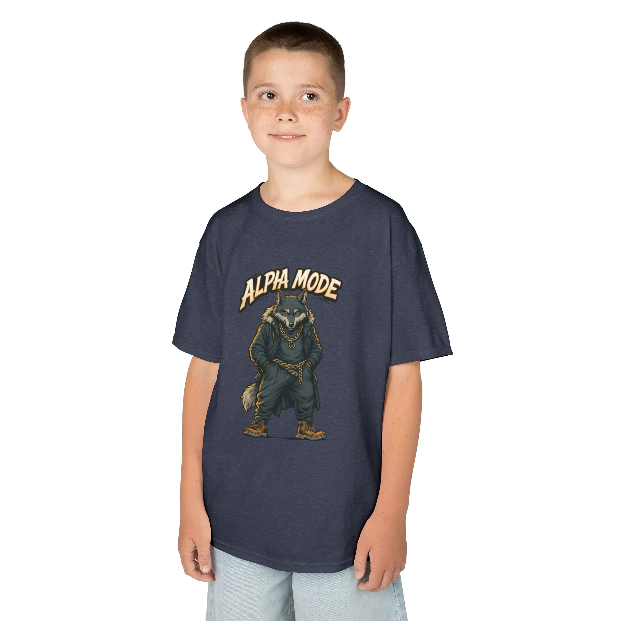 Alpha Mode Teen Wolf Shirt, Cool Youth Graphic Tee, Hip Hop Savage Wolf Tee, Graphic Kids Tee, Alpha Teen Streetwear, Wolf Gift for Teens - Image 27